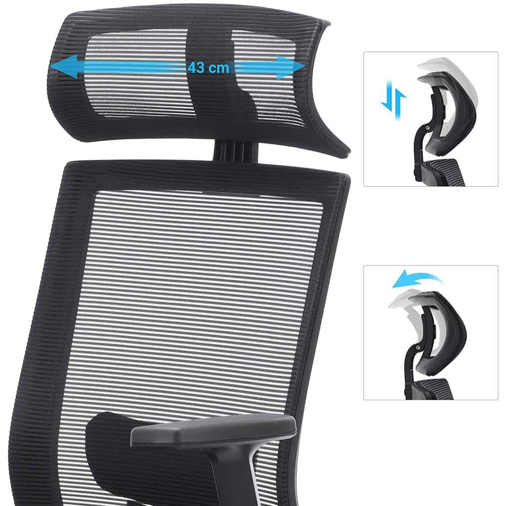 Ergonomischer Computerstuhl-OBN55BK Ergonomischer Computerstuhl-OBN55BK