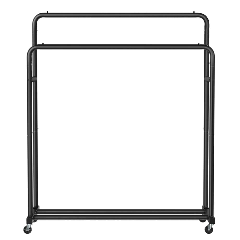 Kleiderständer, Kleiderstange auf Rollen, Garderobenständer