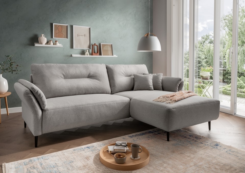 Benformato_Piatelli_2-REC_7154_F08-1 Elegantes Graues Benformato Piatelli Ecksofa – Flexibel und Modern