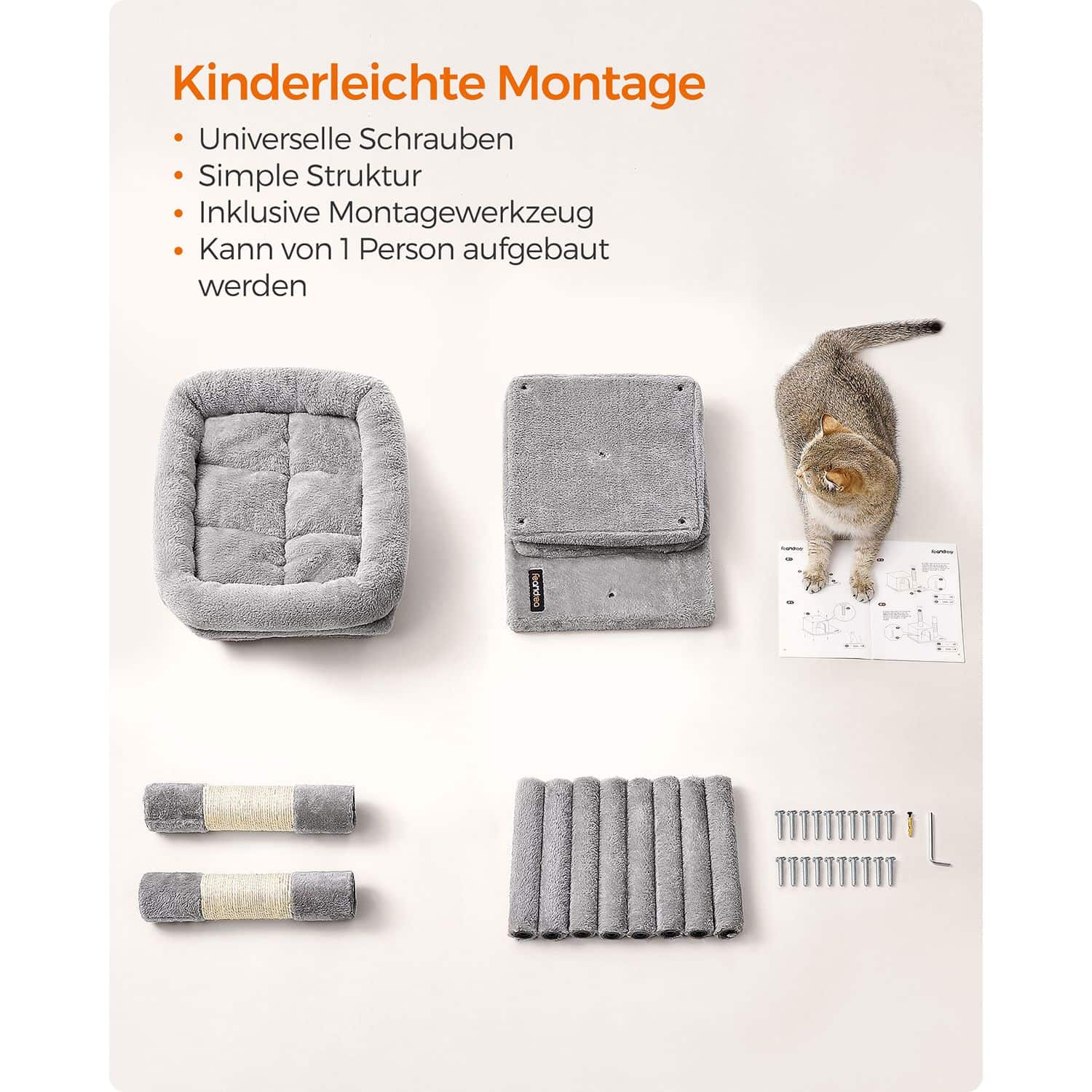 Katzenhaus für mittelgroße Katzen-PCT612W01 Katzenhaus für mittelgroße Katzen-PCT612W01