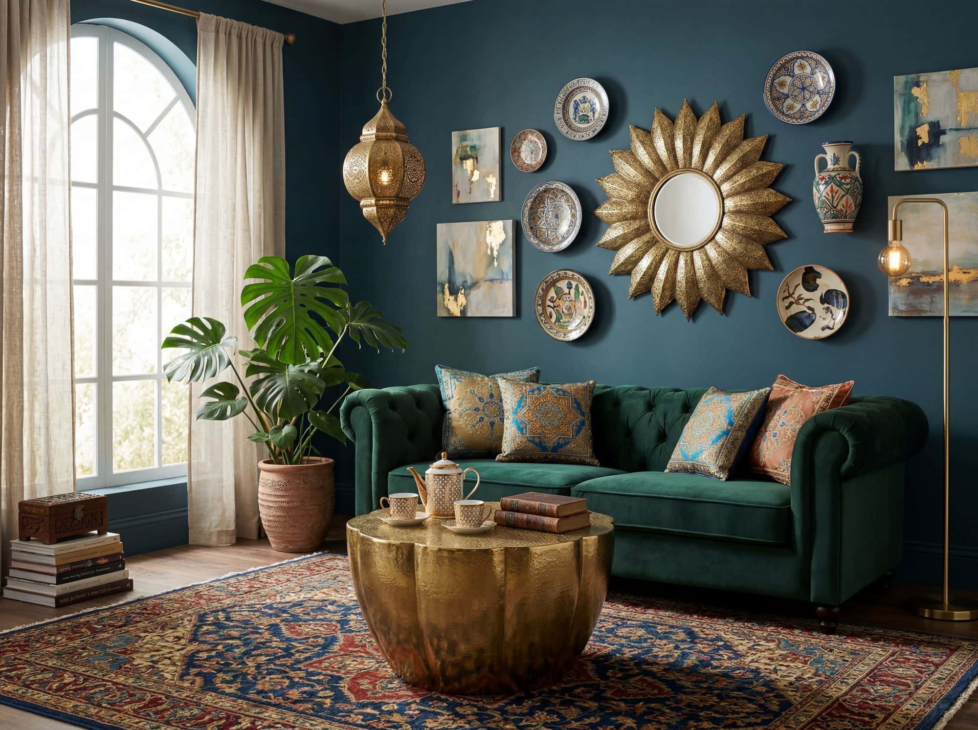 Couchtisch Aluminium 60cm Blütenform Gold - Runder Wohnzimmertisch - Design Sofatisch - Moderner Loungetisch - Beistelltisch Wohnzimmer Handmade Couchtisch Aluminium 60cm Blütenform Gold - Runder Wohnzimmertisch - Design Sofatisch - Moderner Loungetisch - Beistelltisch Wohnzimmer Handmade