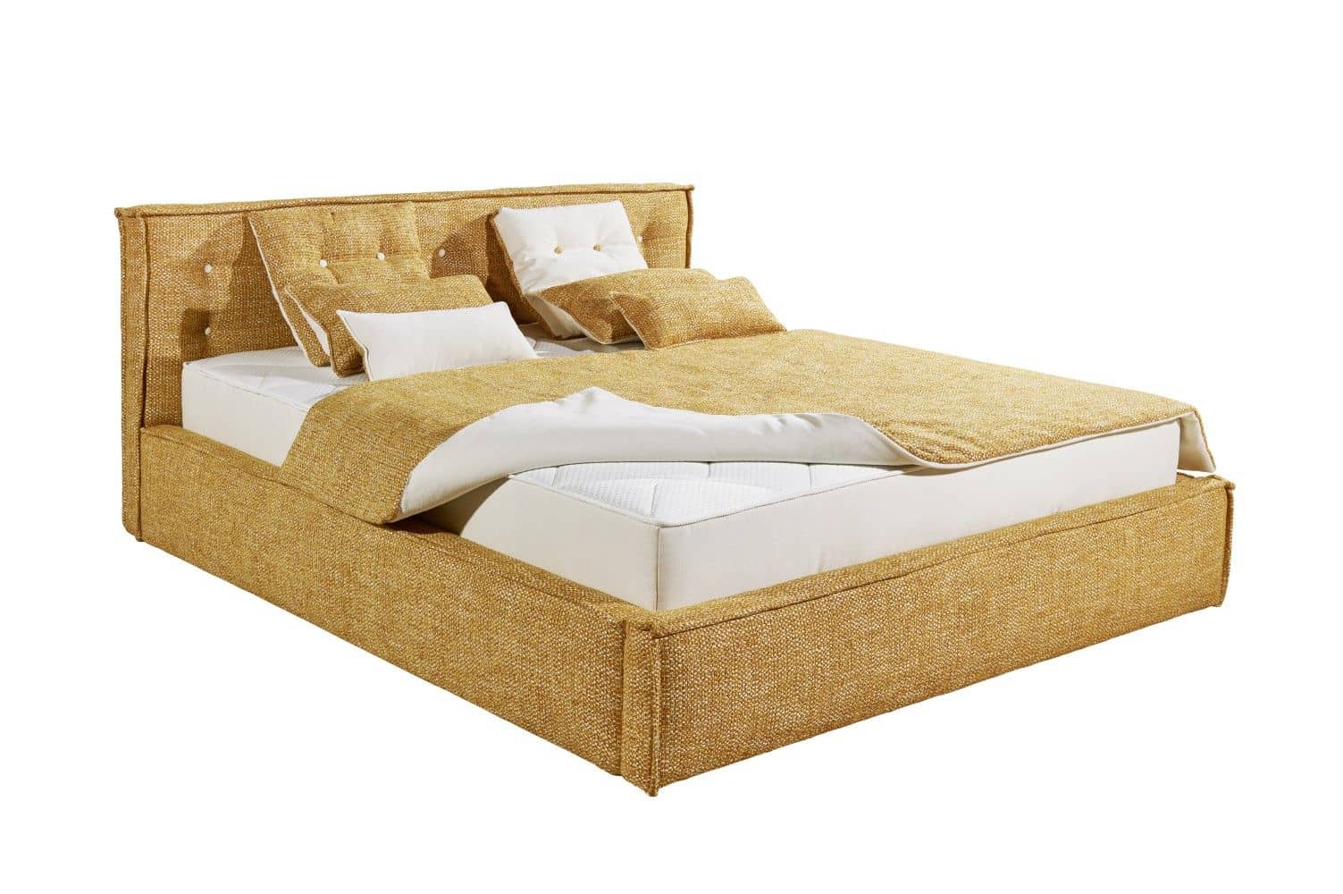 ED Exciting Design Boxbett Vanya 180x200 Curry | Bettkasten | Mikrofaser Silencio ED Exciting Design Boxbett Vanya 180x200 Curry | Bettkasten | Mikrofaser Silencio