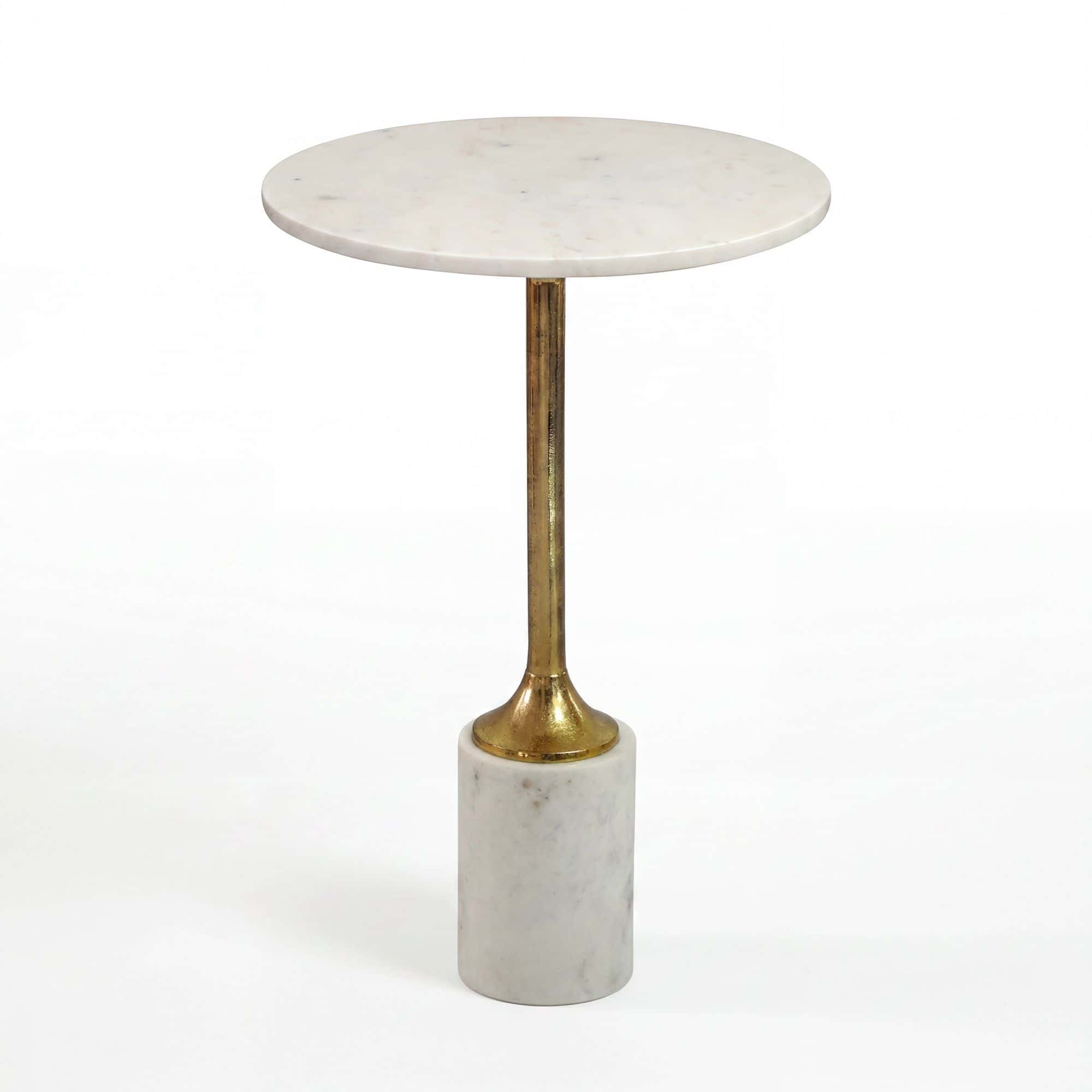 Beistelltisch Metall mit weißer Marmor Tischplatte 37cm rund - Moderner Anstelltisch - Design Sofatisch - Loungetisch Couchtisch - Edler Wohnzimmertisch Handmade Beistelltisch Metall mit weißer Marmor Tischplatte 37cm rund - Moderner Anstelltisch - Design Sofatisch - Loungetisch Couchtisch - Edler Wohnzimmertisch Handmade