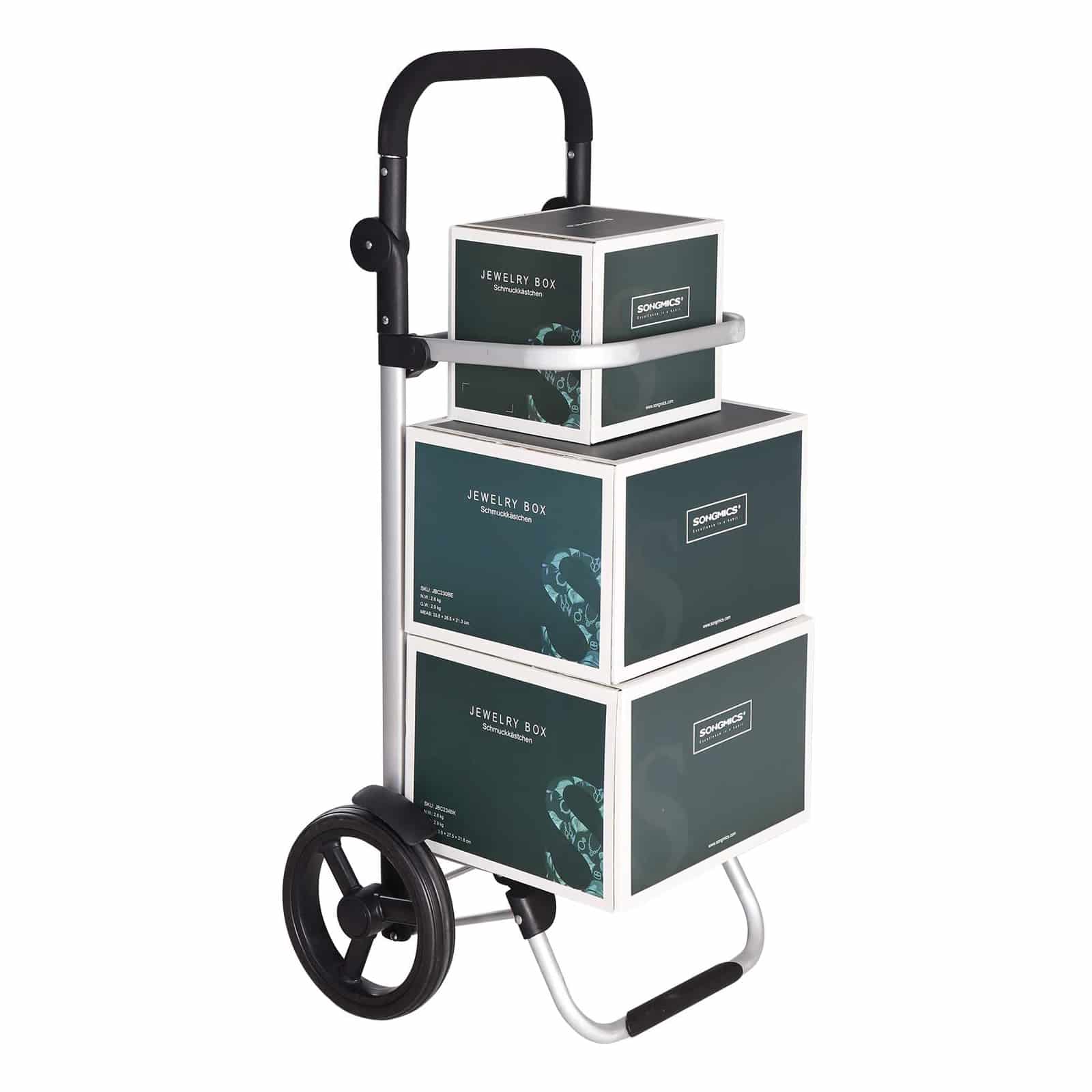 Klappbarer Einkaufstrolley Grau-B34KST02GY Klappbarer Einkaufstrolley Grau-B34KST02GY