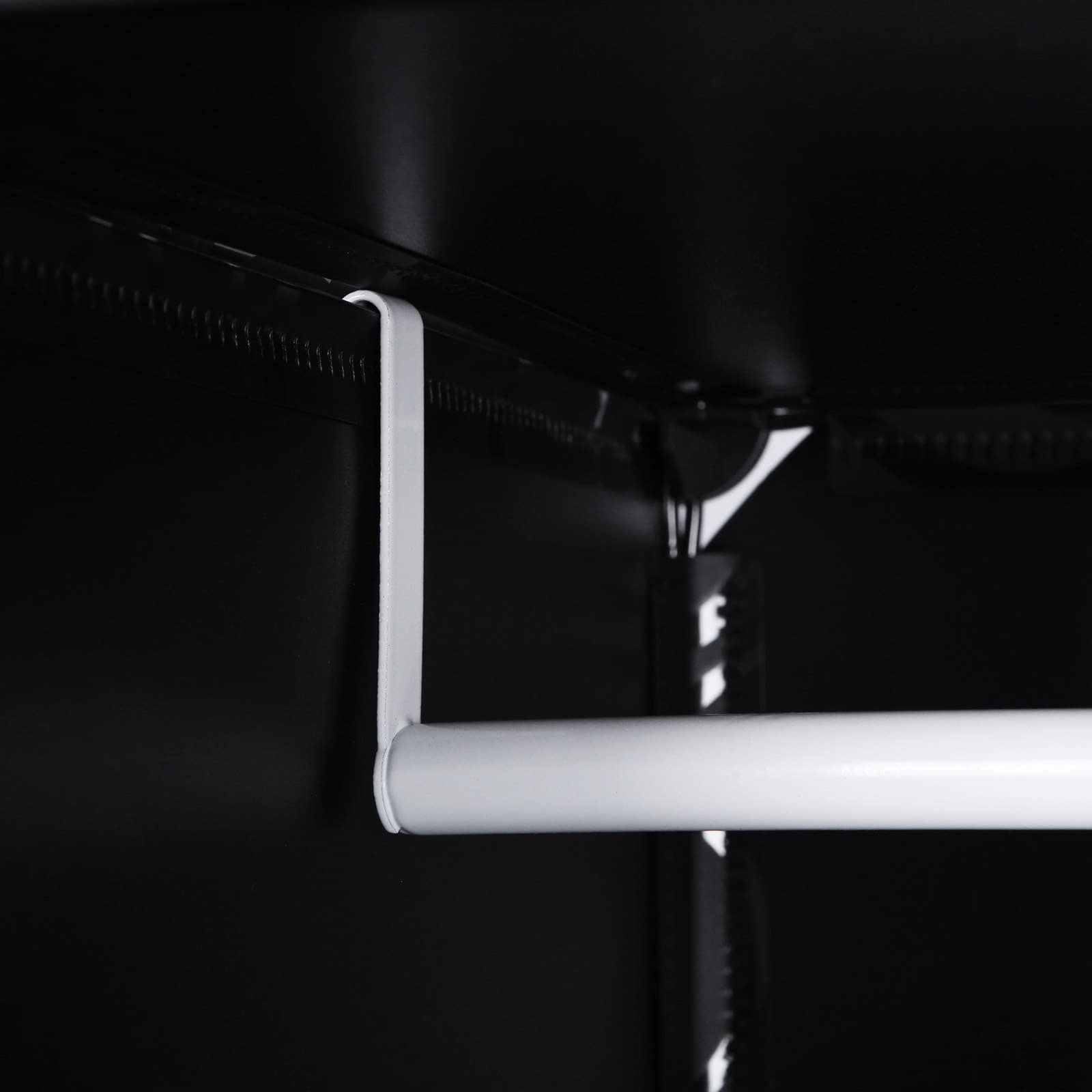 Steckregal für Kleidung Schwarz-LPC30H Steckregal für Kleidung Schwarz-LPC30H