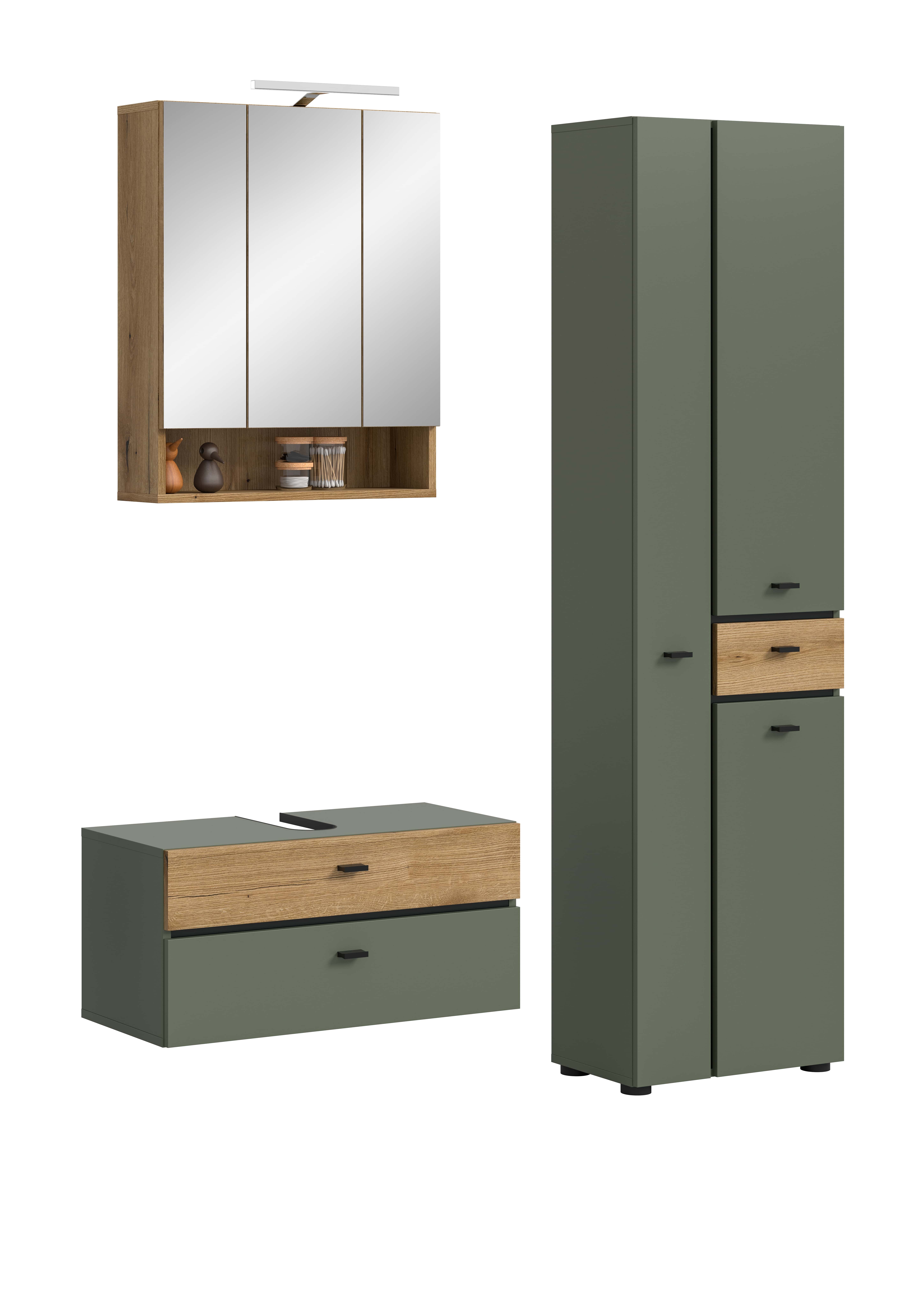 Aqua Badkombination inkl. Beleuchtung Aqua Badkombination inkl. Beleuchtung