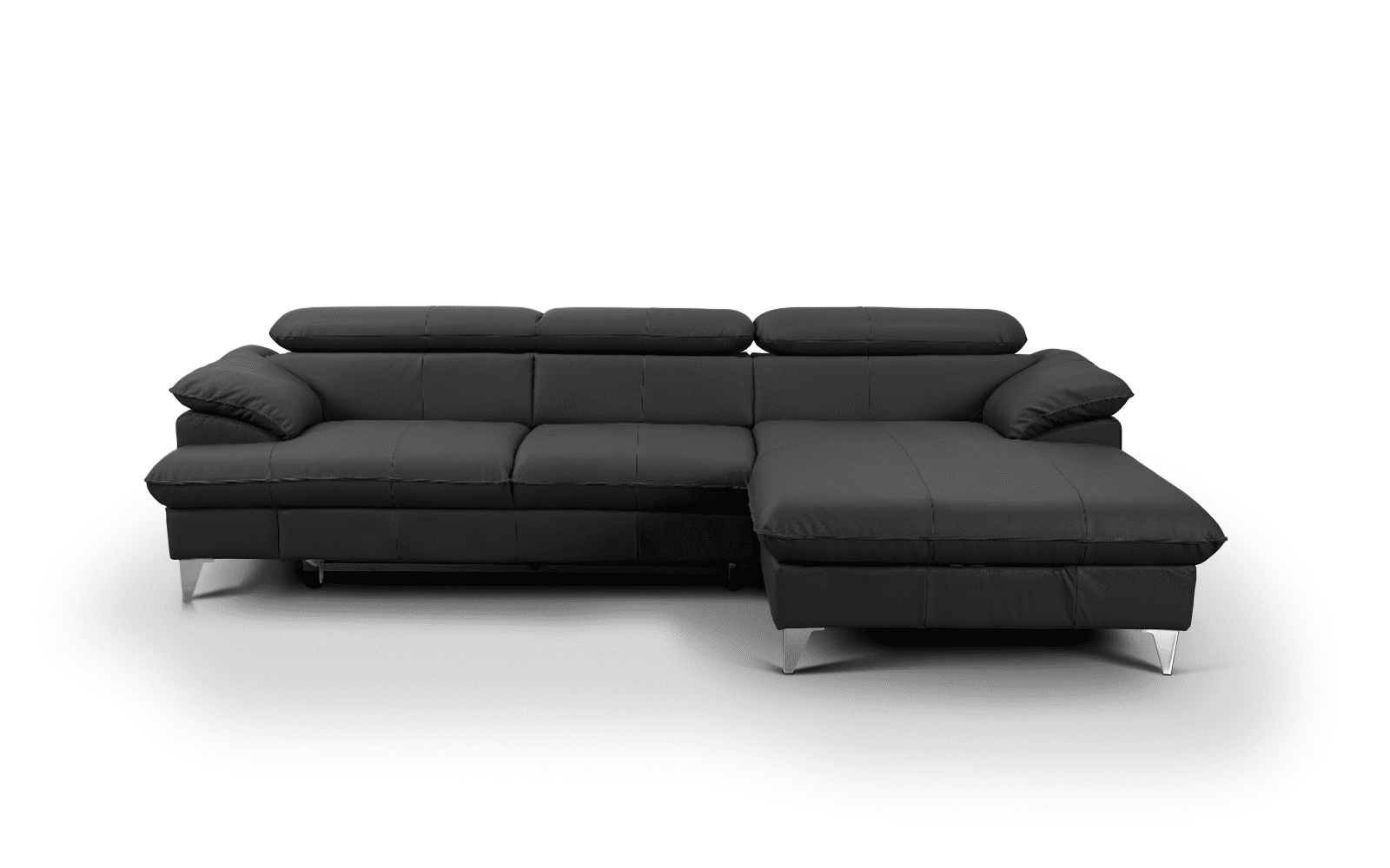 David Ecksofa Echtleder – Schlafsofa mit Bettkasten David Ecksofa Echtleder – Schlafsofa mit Bettkasten