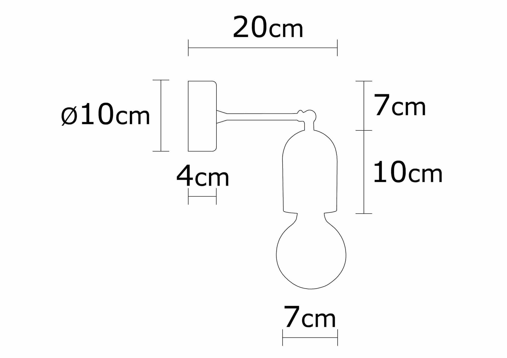 Datca - N-934 - Wandleuchte Datca - N-934 - Wandleuchte