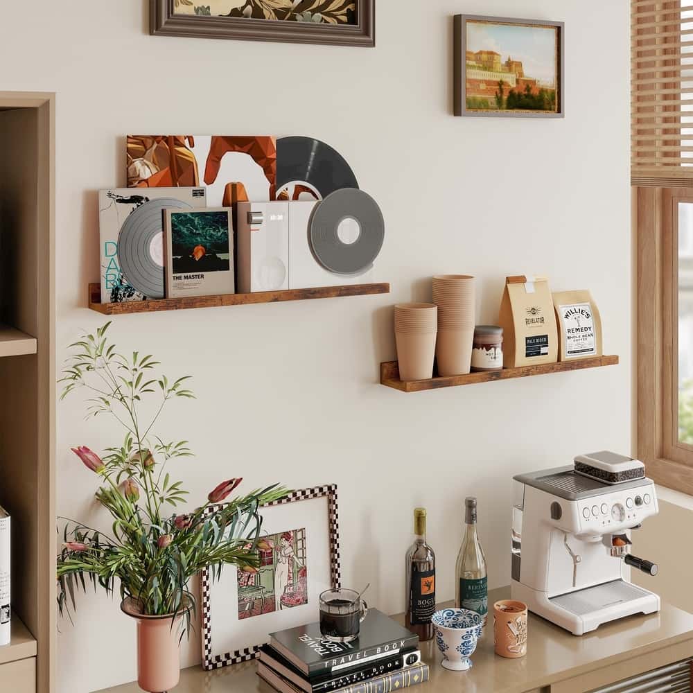 Wandregale, 2er Set, Schweberegale