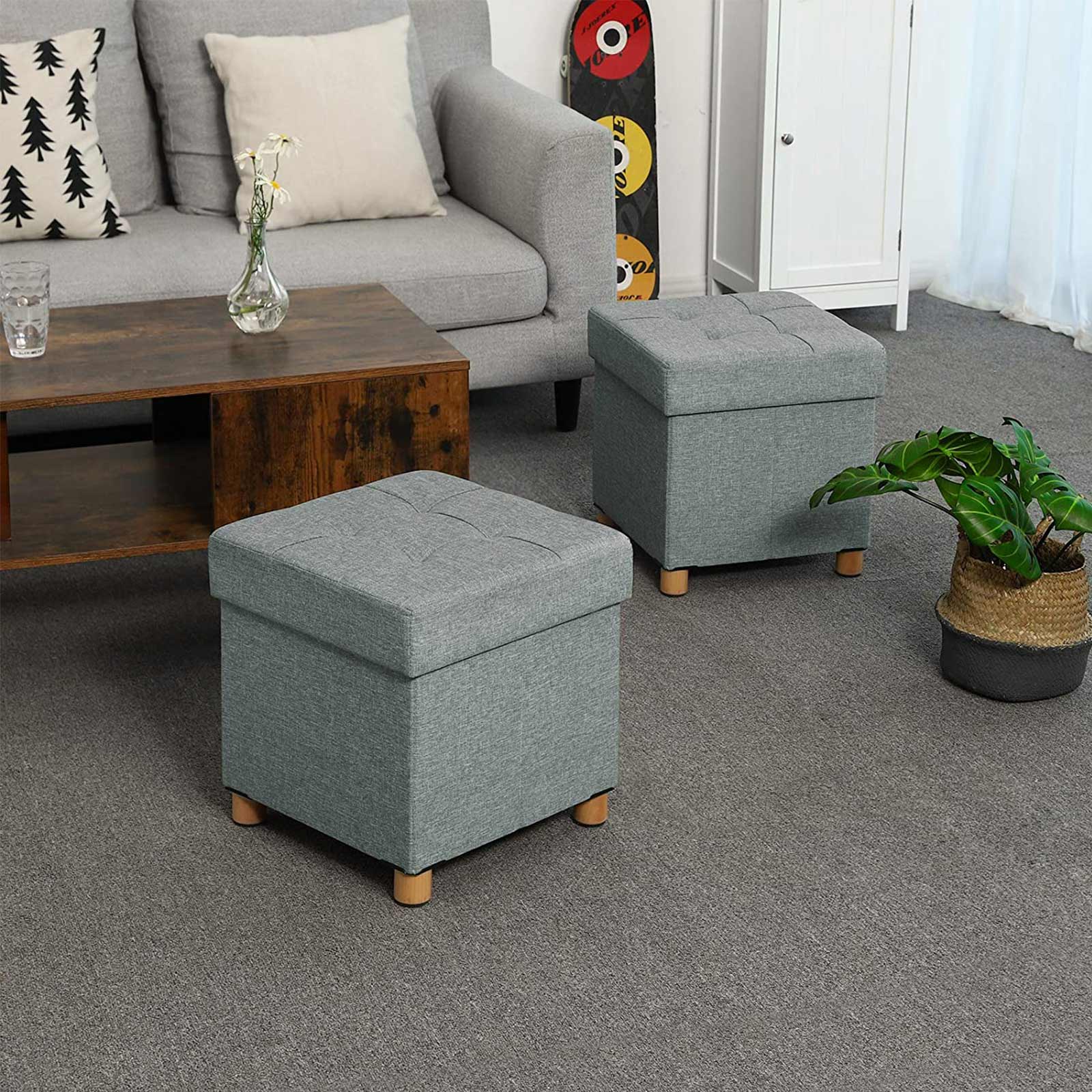 Faltbarer Sitzhocker mit Stauraum-LSF14GYX Faltbarer Sitzhocker mit Stauraum-LSF14GYX
