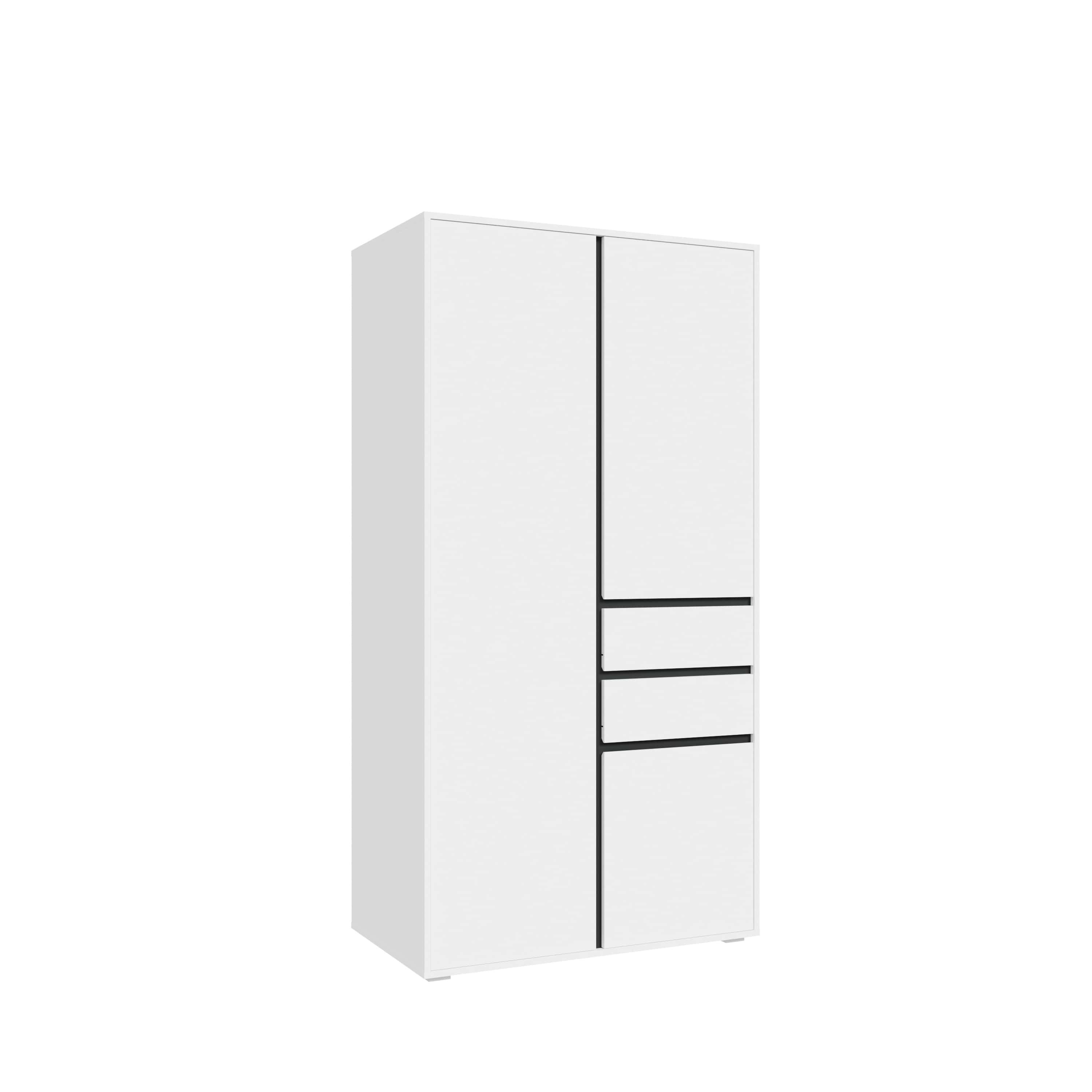 Falun Kleiderschrank 2-türig