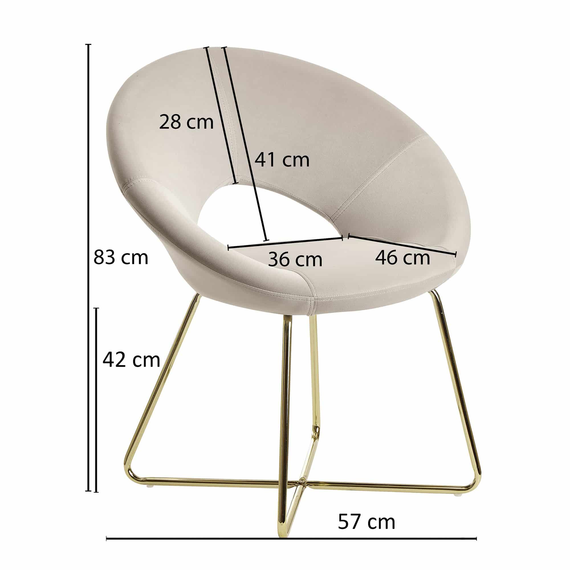 56589-WOHNLING-Esszimmerstuhl-Samt-Beige-mit-goldenen-Beinen-Sessel-Stoff-Metall-Design-Polsterstuhl-Stuhl-Esszimmer-in-essstuhl-e-samtsessel-ess-stuehle-esszimmersessel-gepolster Esszimmerstuhl Samt Beige Küchenstuhl mit goldenen Beinen