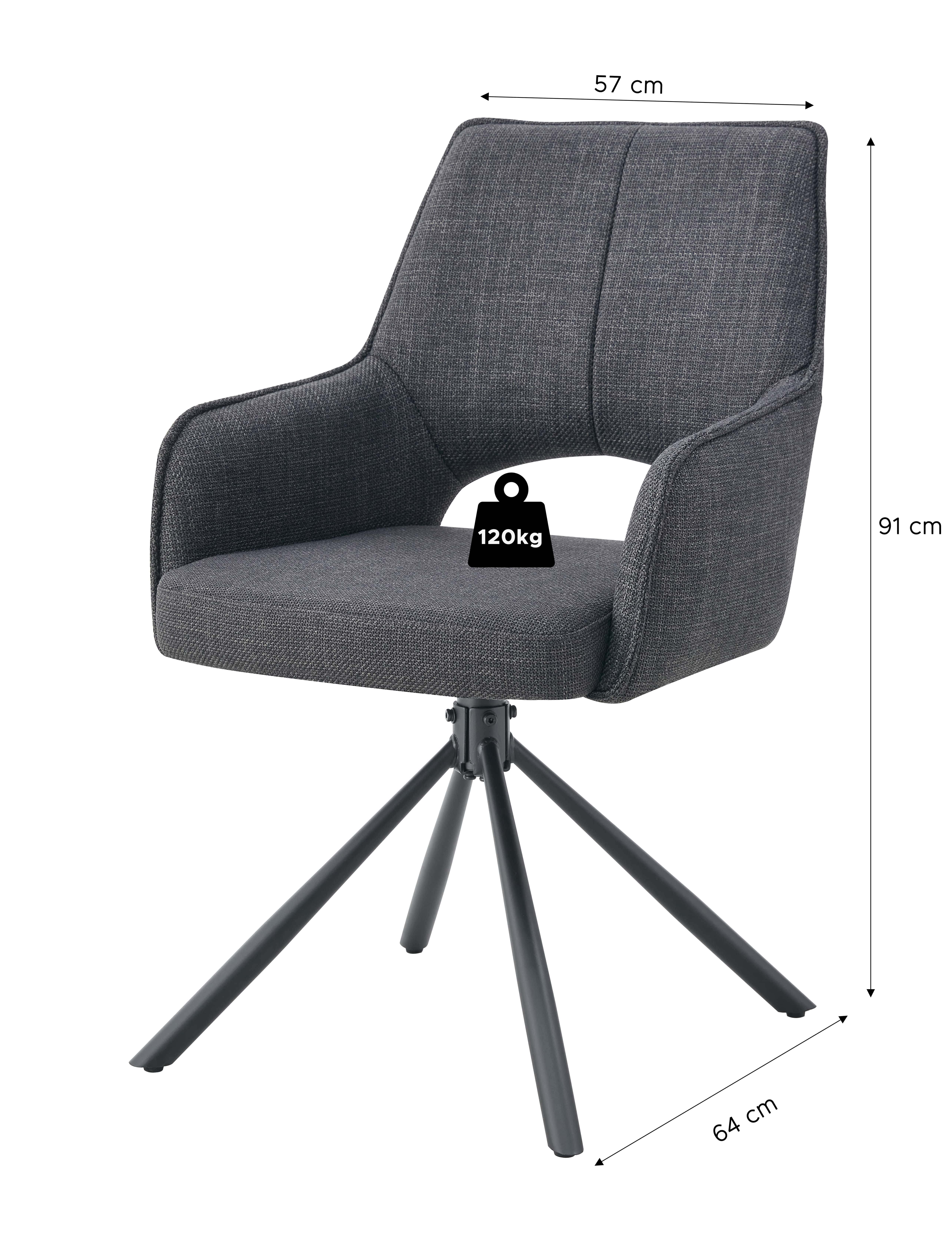 Jana Drehstuhl 2er Set