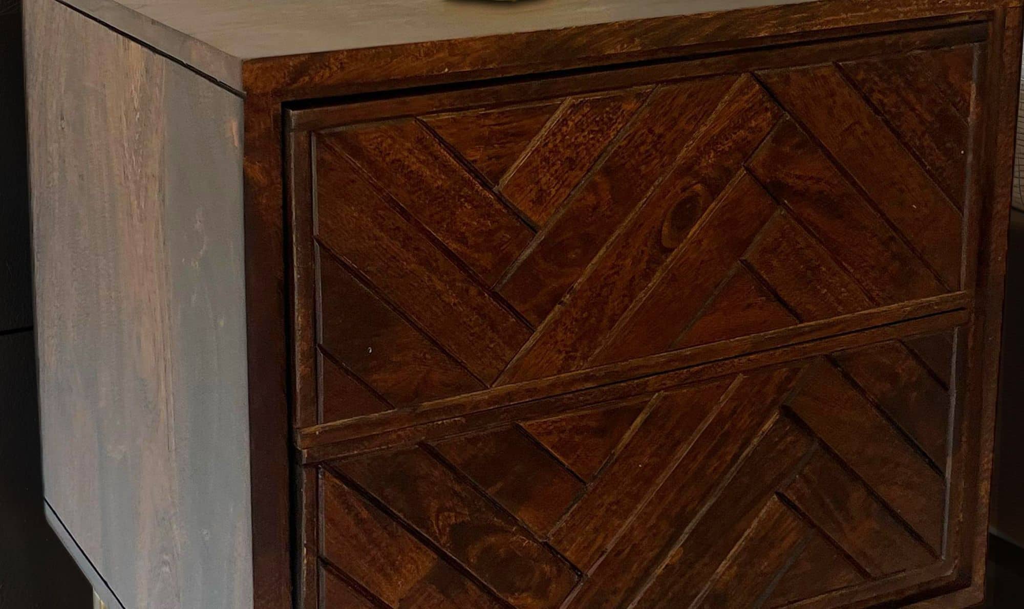 Nachttisch Akazie Massivholz 45x40x57 cm Nachtschrank Boxspringbett Nachttisch Akazie Massivholz 45x40x57 cm Nachtschrank Boxspringbett