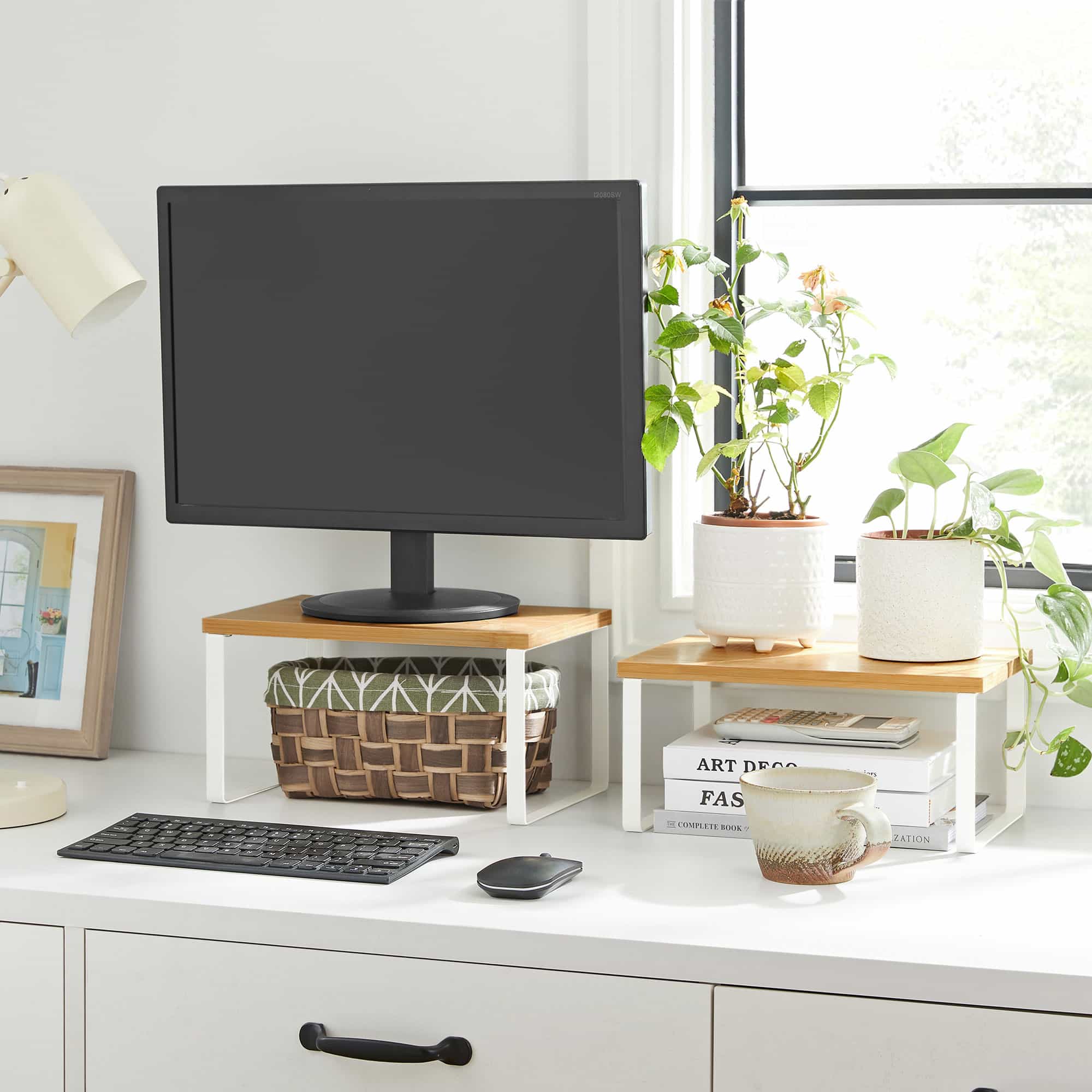 Gewürzregale mit Metallrahmen 2er Set-B34KCS02NW Gewürzregale mit Metallrahmen 2er Set-B34KCS02NW