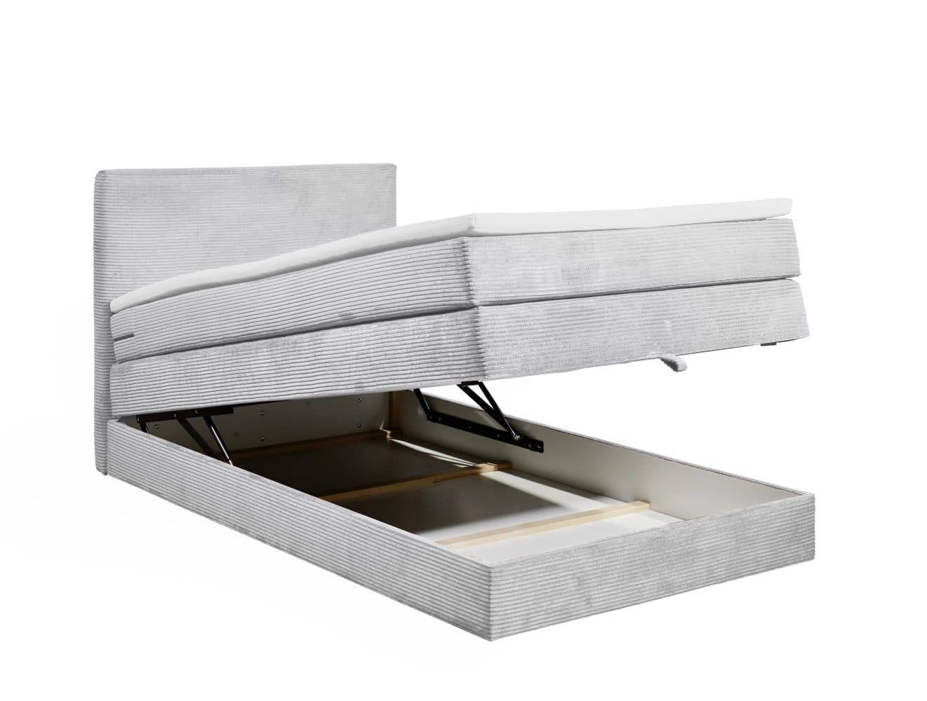 Boxspringbett Luzern Breitcord Zoom von ED Exciting Design