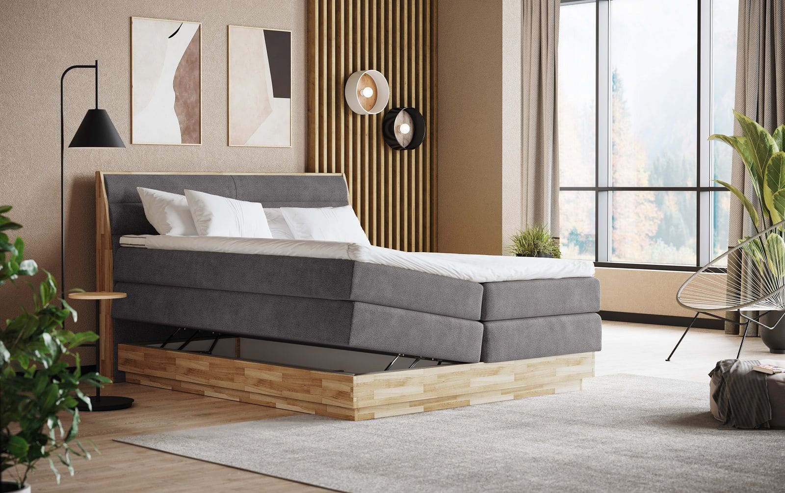 Boxspringbett Marissa von Cotta mit Bettkasten | verschiedene Größen & Farben wählbar Boxspringbett Marissa von Cotta mit Bettkasten | verschiedene Größen & Farben wählbar