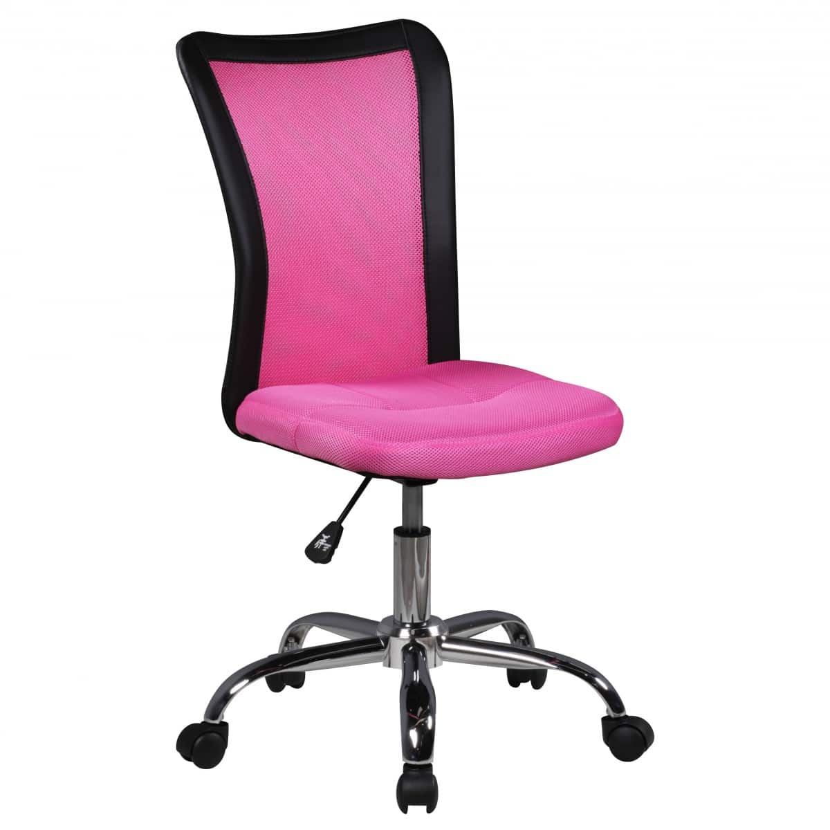 40255-AMSTYLE-Jugendstuhl-Lukas-Drehstuhl-Netz-Rosa7ddszIwxDD4oB Kinder-Schreibtischstuhl SALERNO für Kinder ab 6 mit Lehne Rollen Kinder-Drehstuhl Kinder-Bürostuhl ergonomisch höhenverstellbar Jugendstuhl für Mädchen Jungen Pink Kinderzimmerstuhl