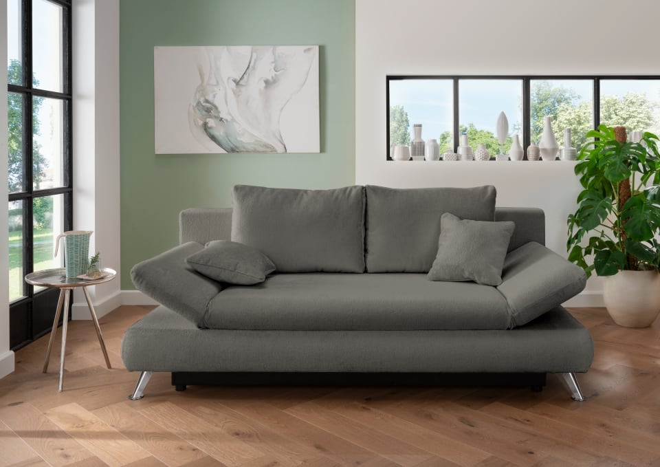Benformato_Dale_2FAFBK_6906_F06-1 Edle Zurückhaltung: Benformato Sofa Dale in raffiniertem Orsa Anthrazit