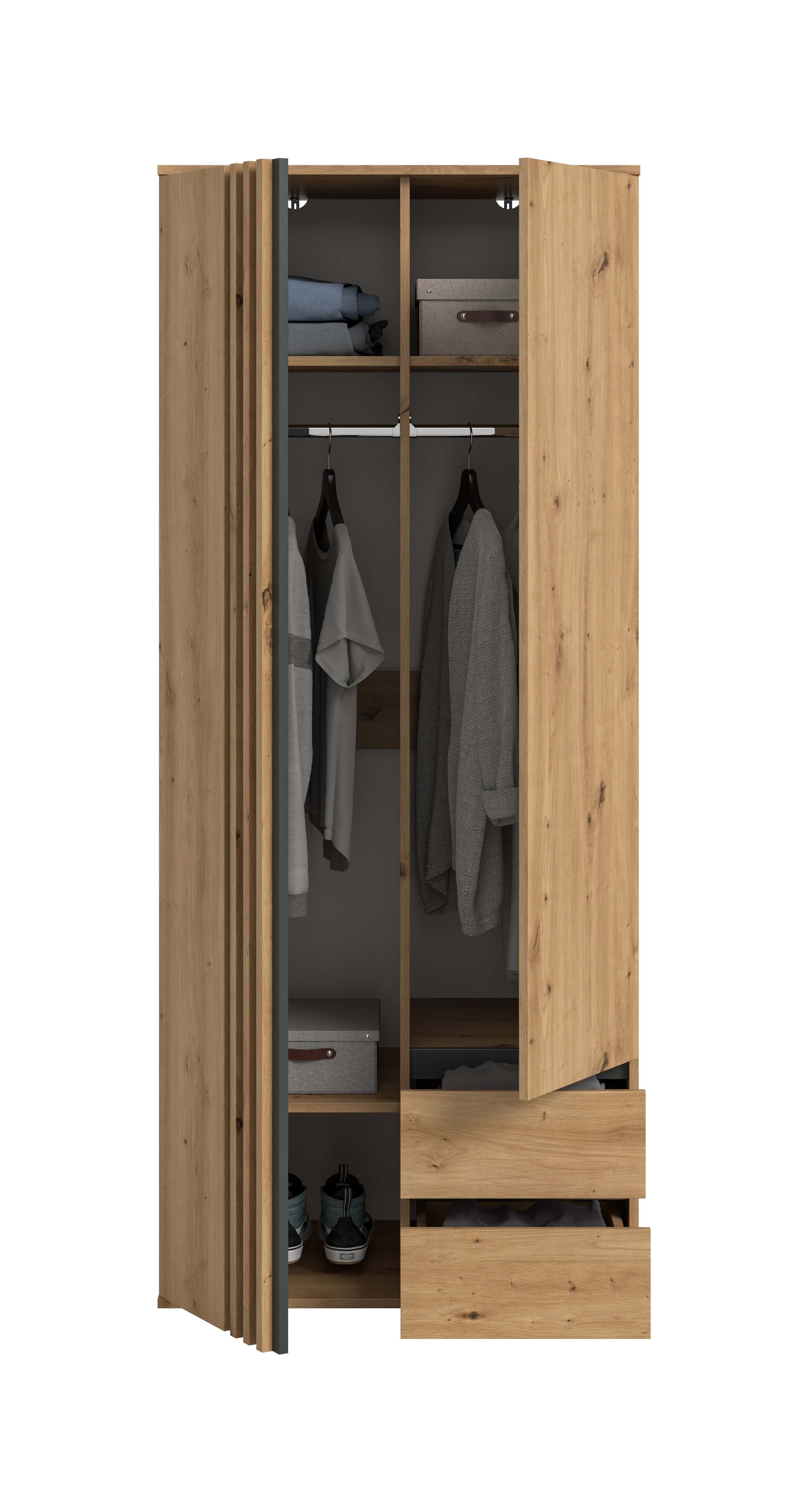 Tofta Kleiderschrank 2-türig Tofta Kleiderschrank 2-türig