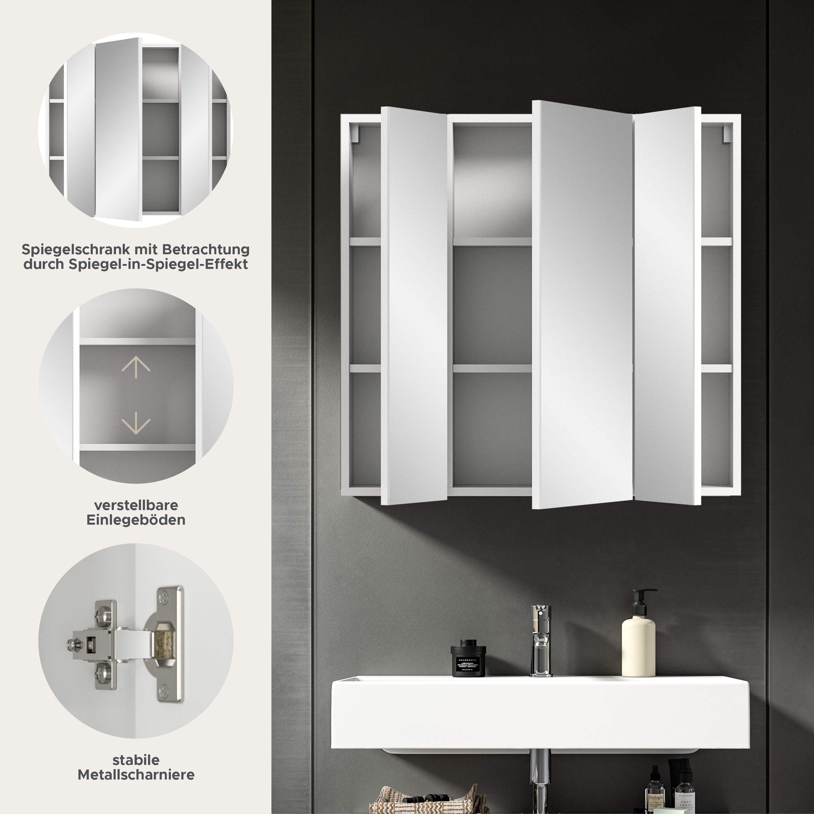 Vira Spiegelschrank Vira Spiegelschrank