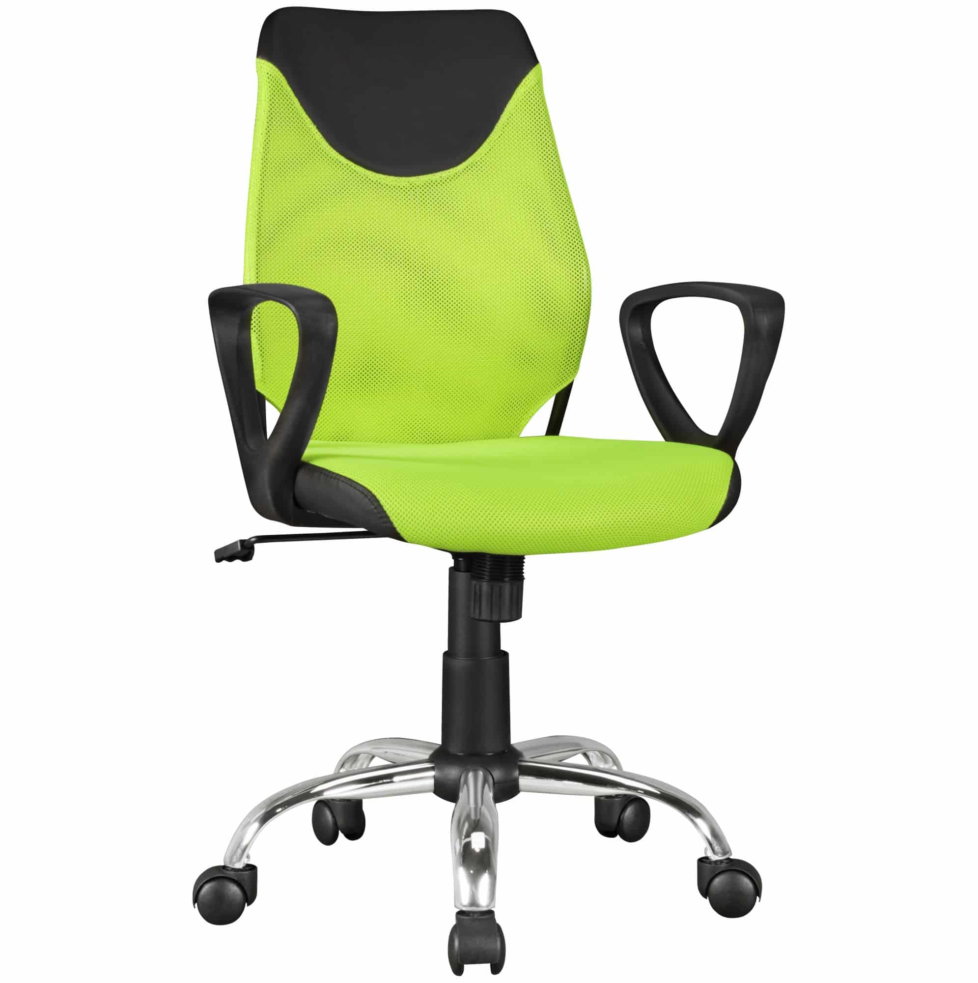 41609-AMSTYLE-Kinderdrehstuhl-KiKa-lime-green-Lim1TlCZoMK8JQsX Kinder-Schreibtischstuhl TERNI Schwarz Limette für Kinder ab 6 mit Lehne