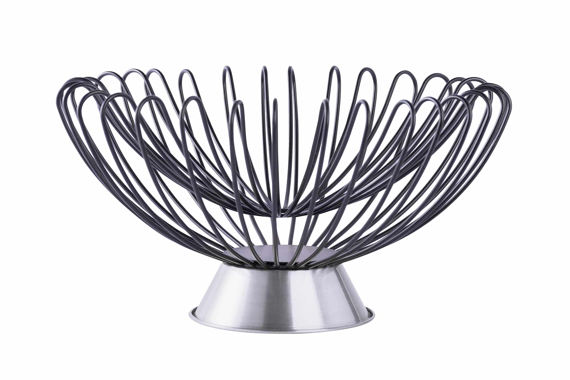 Dekoschale Malibu 225 Schwarz / Silber