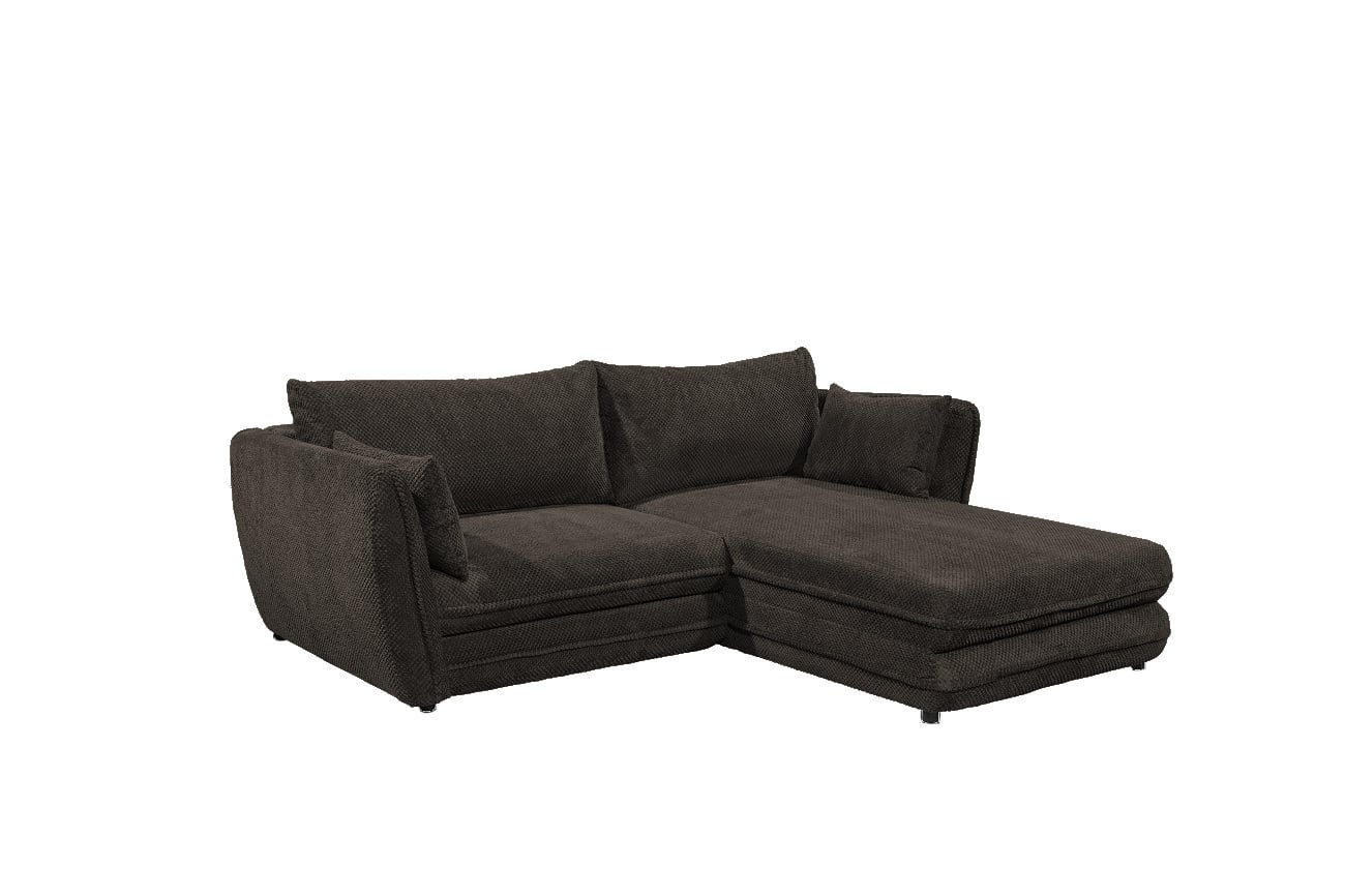Eckschlafsofa klein in anthrazit – Stanley