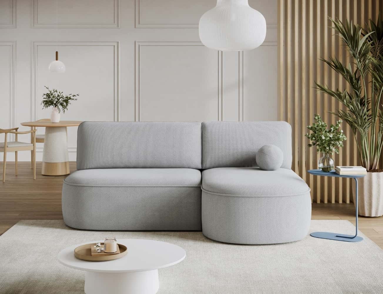 Ecksofa Livosa mit Schlaffunktion & Bettkasten | Eltap | Calmora