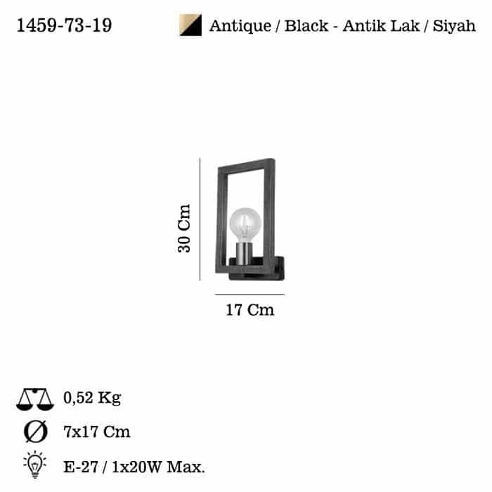 Era - 73-19 - Wandleuchte