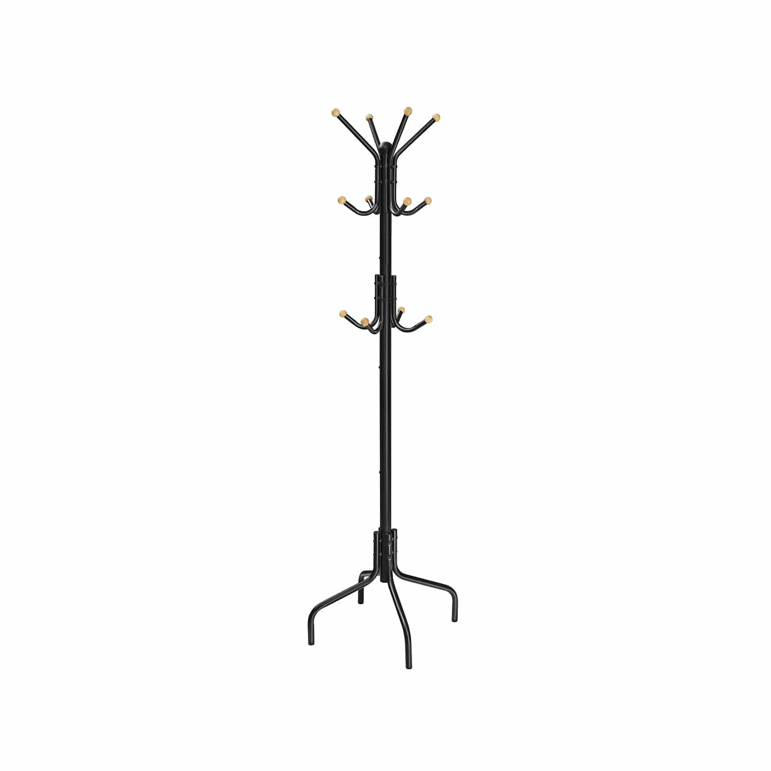 Garderobenständer aus Metall Schwarz