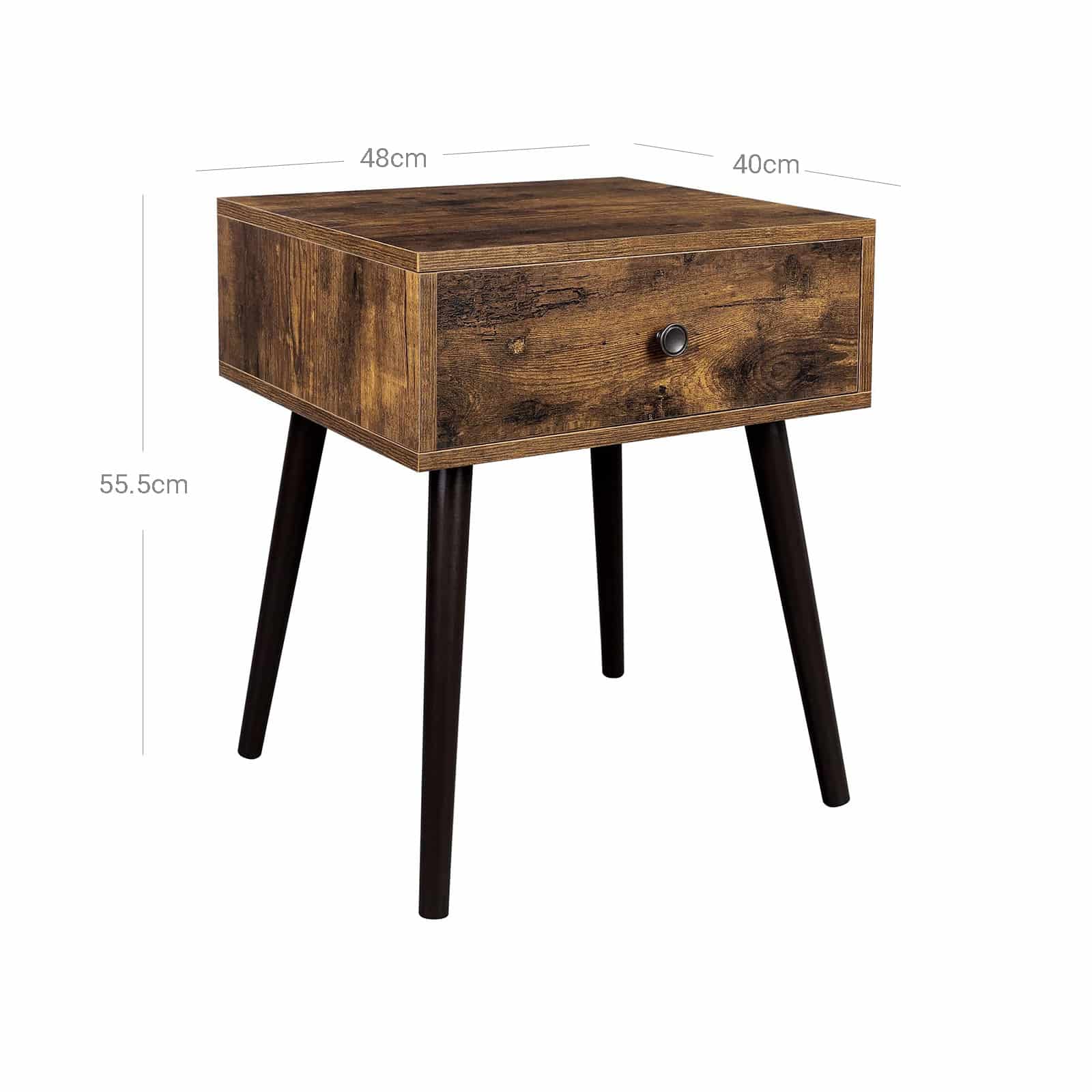 Nachttisch Vintagebraun Nachttisch Vintagebraun