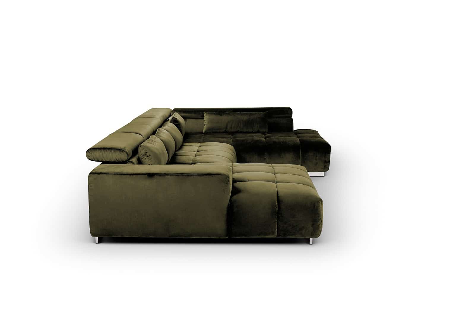 Orion XXL Wohnlandschaft - Stoff Velvet - Cotta Orion XXL Wohnlandschaft - Stoff Velvet - Cotta