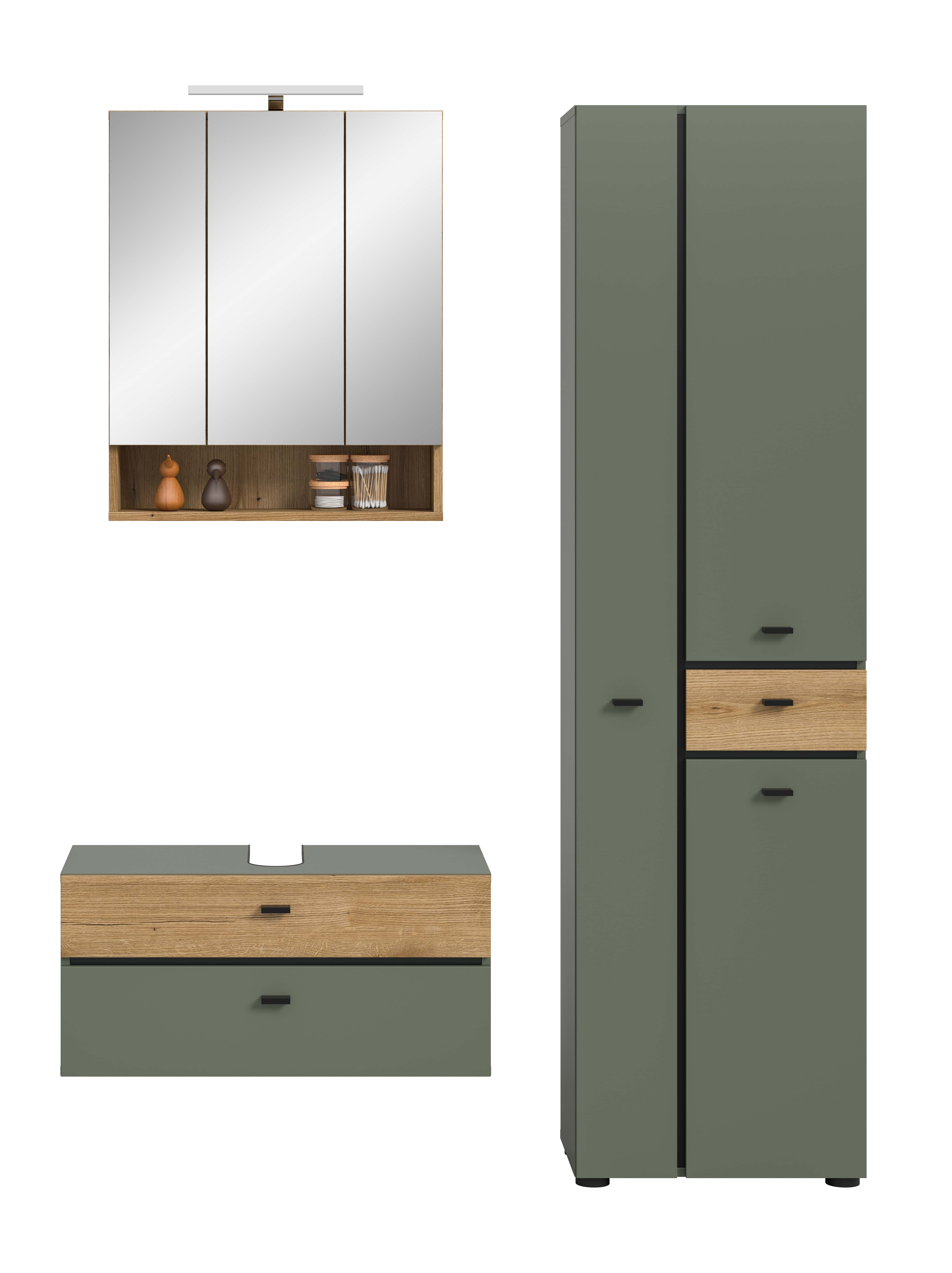 Aqua Badkombination inkl. Beleuchtung Aqua Badkombination inkl. Beleuchtung