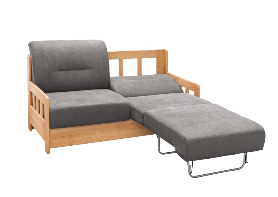 Camino_2F_3618_21-19Fkt-1 Mikrofaser Asche: Das zeitlose Design des Sofa Camino von Benformato mit Schlaffunktion