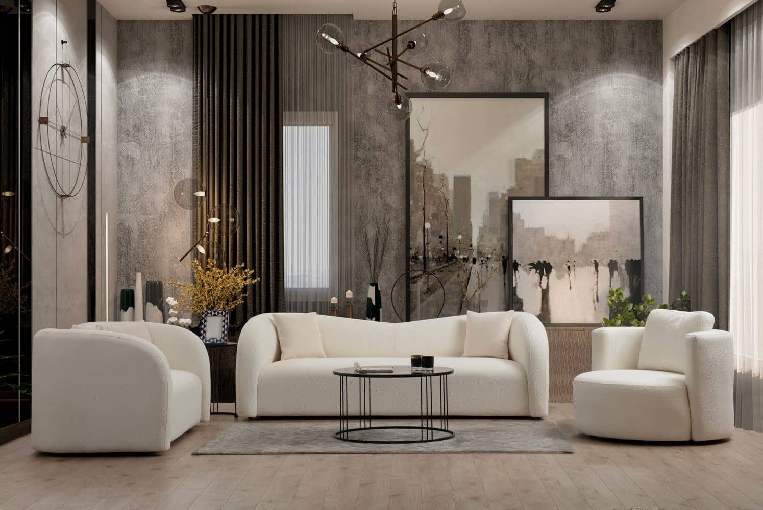 Sofa Asos 2-Sitzer Cream – Mikrofaser Flock Sofa Asos 2-Sitzer Cream – Mikrofaser Flock