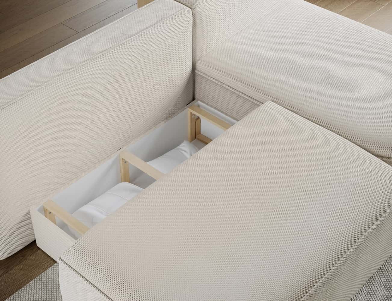 Ecksofa Livosa mit Schlaffunktion & Bettkasten | Eltap | Calmora Ecksofa Livosa mit Schlaffunktion & Bettkasten | Eltap | Calmora