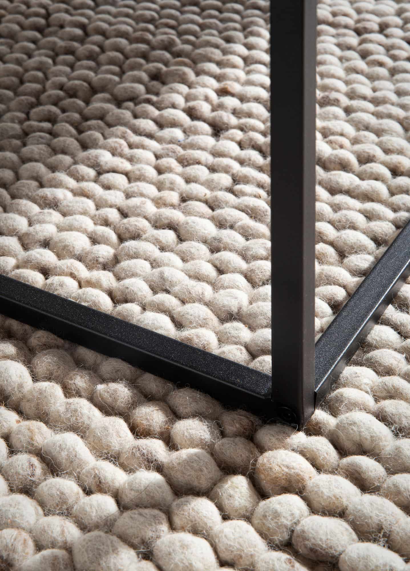 Couchtisch 60x60x38 cm Schwarz Sofatisch in Marmor-Optik Modern