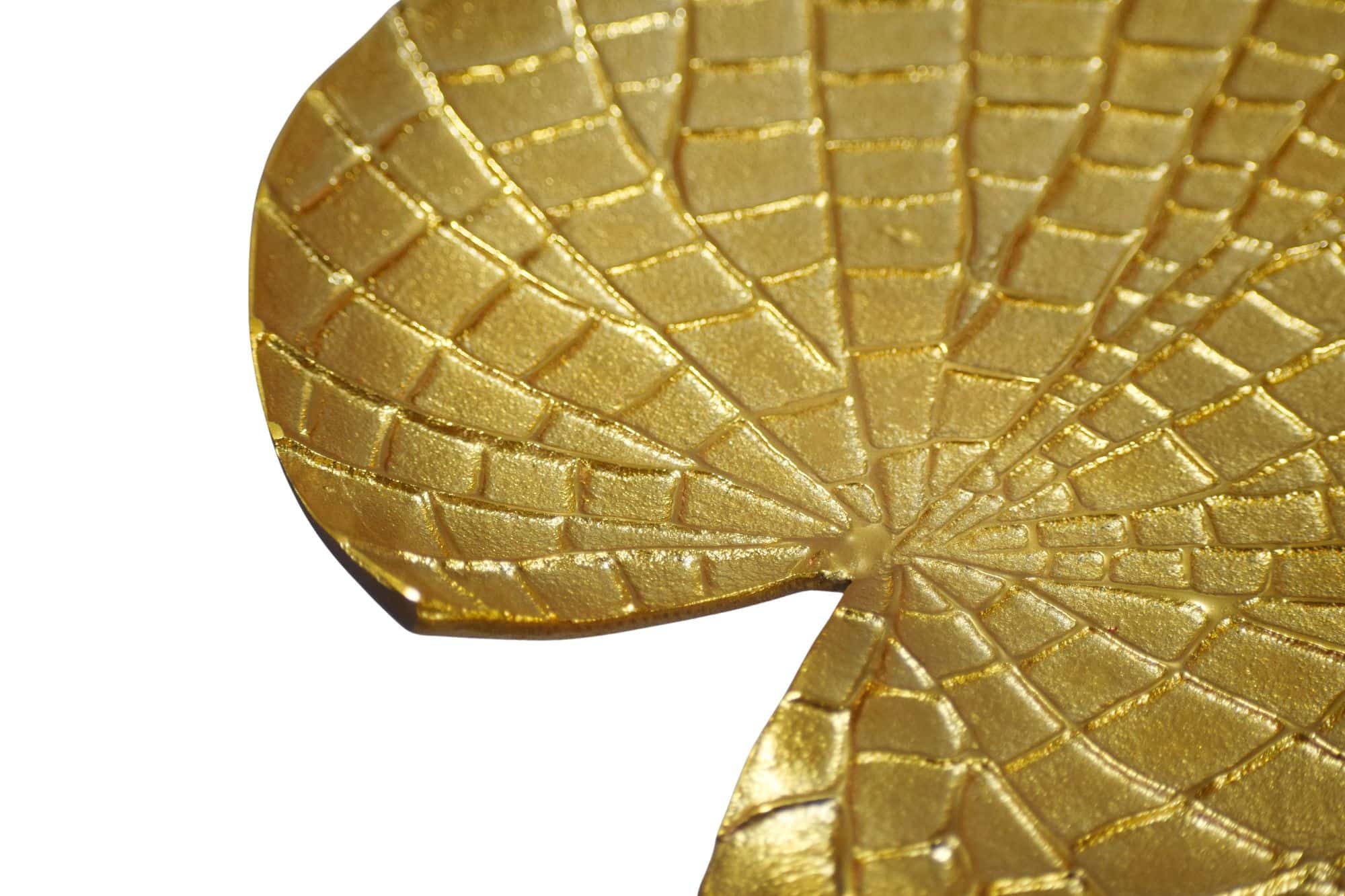 Beistelltisch Seerosenblatt Gold 57cm Aluminium Tisch - Design Anstelltisch Alu Modern Rund - Wohnzimmertisch Metall - Metalltisch Dekotisch Couchtisch Handmade Beistelltisch Seerosenblatt Gold 57cm Aluminium Tisch - Design Anstelltisch Alu Modern Rund - Wohnzimmertisch Metall - Metalltisch Dekotisch Couchtisch Handmade