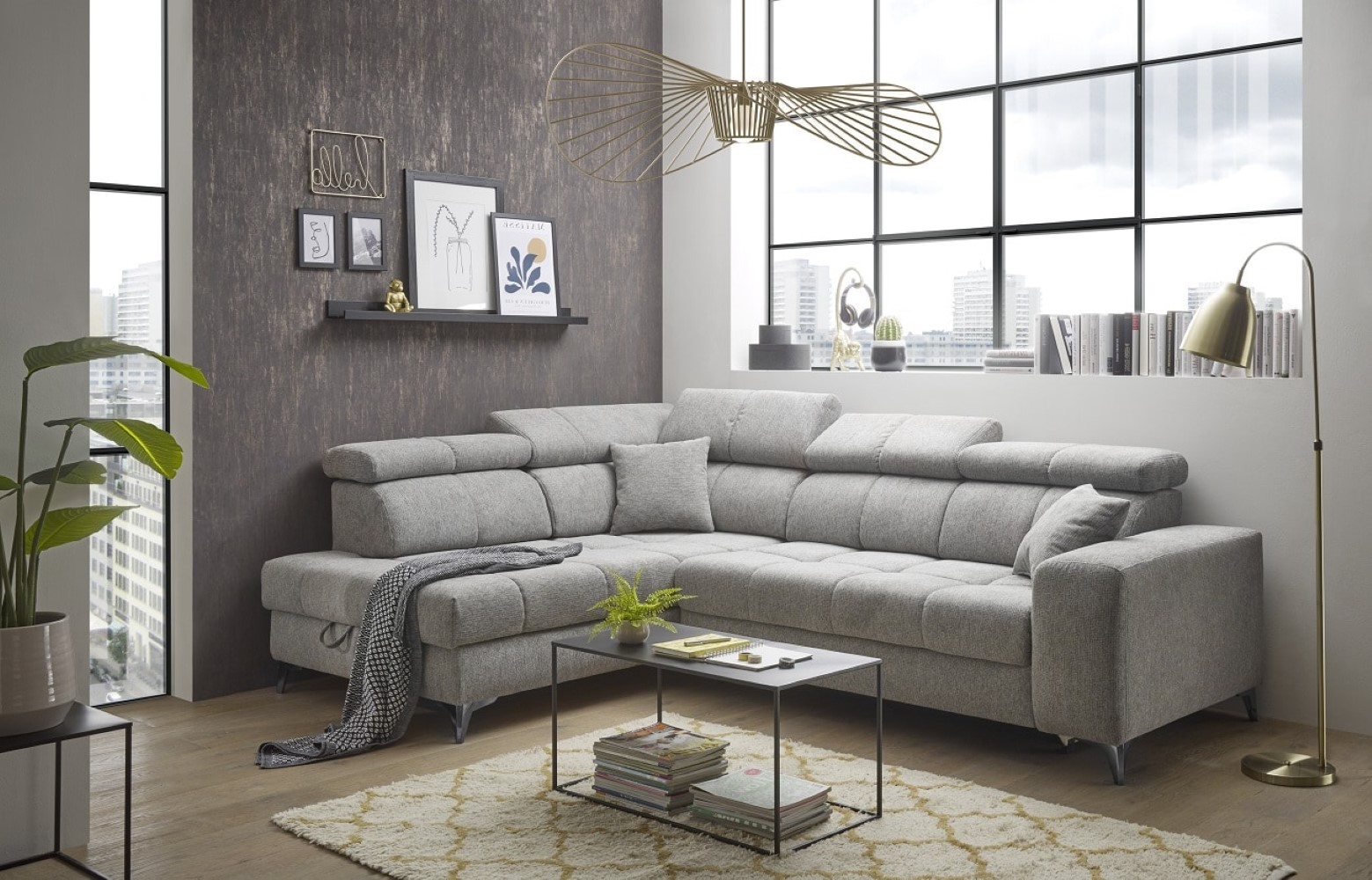 Ecksofa mit Schlaffunktion Sydney - ED Exciting Design Ecksofa mit Schlaffunktion Sydney - ED Exciting Design
