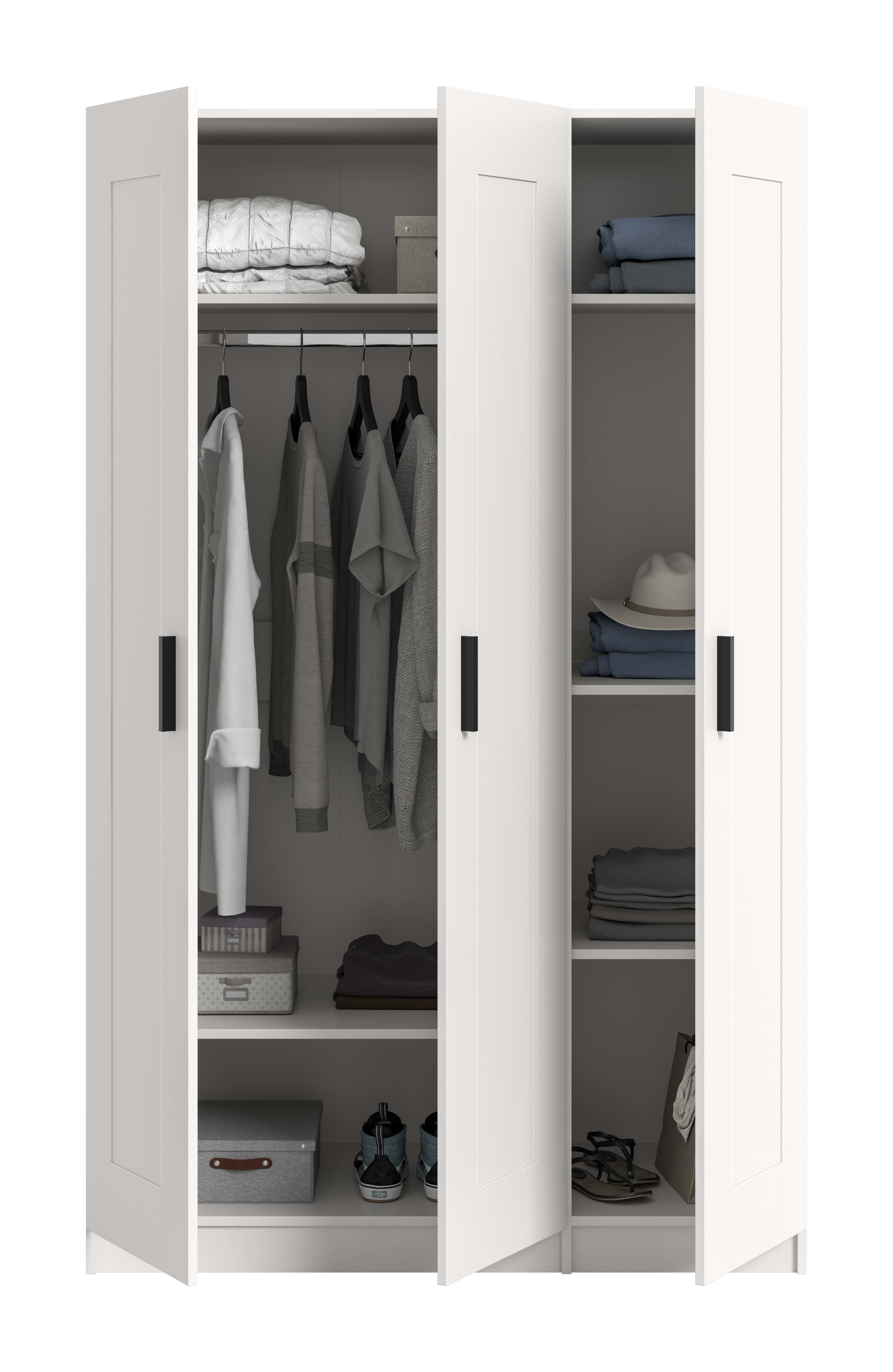 Visby Kleiderschrank 3-türig Visby Kleiderschrank 3-türig