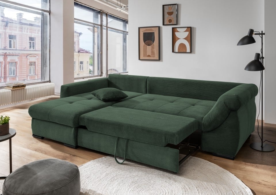 Benformato_Federico_2FRU-RECBK-4822_F10-21s9wY04Z6rsFE Elegante Erholung: Moosgrünes Federico Sofa mit Schlaffunktion