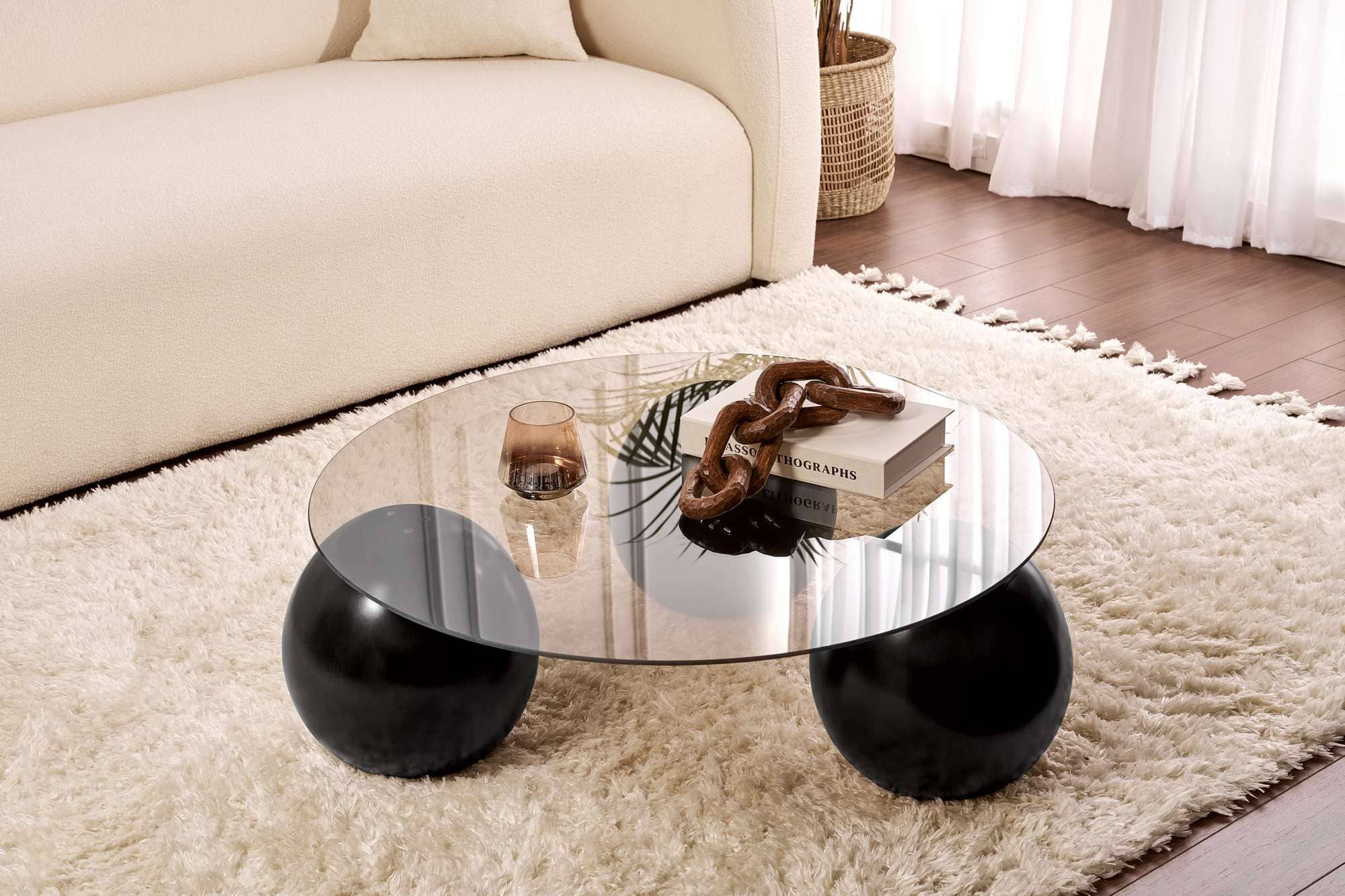 Miro - schwarz, grau - Couchtisch Miro - schwarz, grau - Couchtisch