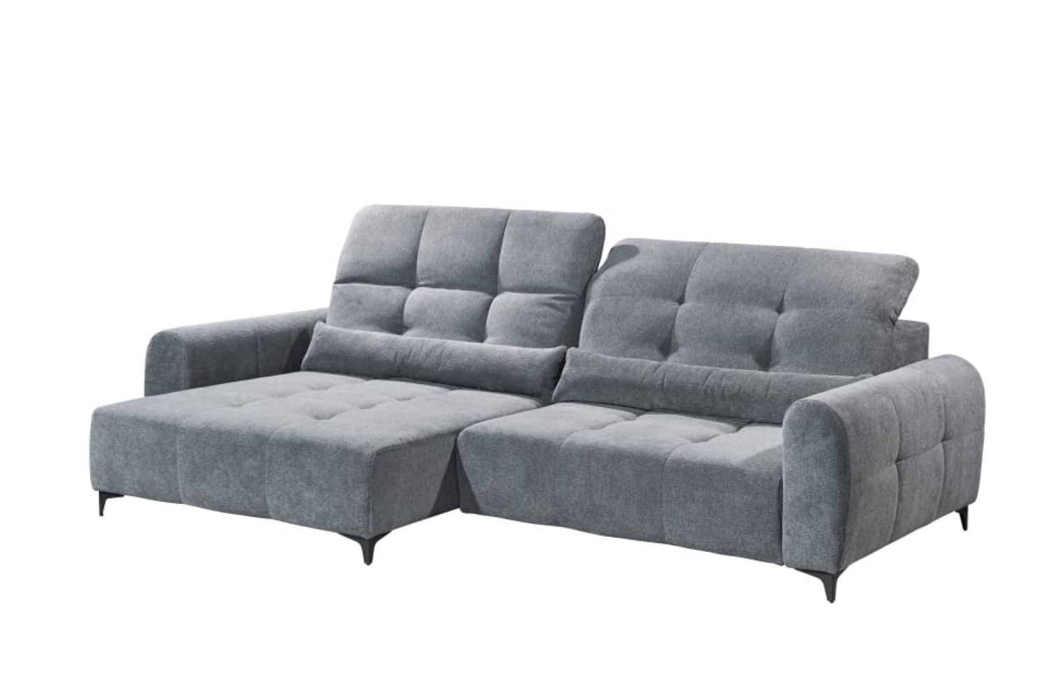 XXL Cosyseat Nassau - anthrazit – Das Ecksofa mit Elektrofunktion und Loveseat-Komfort XXL Cosyseat Nassau - anthrazit – Das Ecksofa mit Elektrofunktion und Loveseat-Komfort
