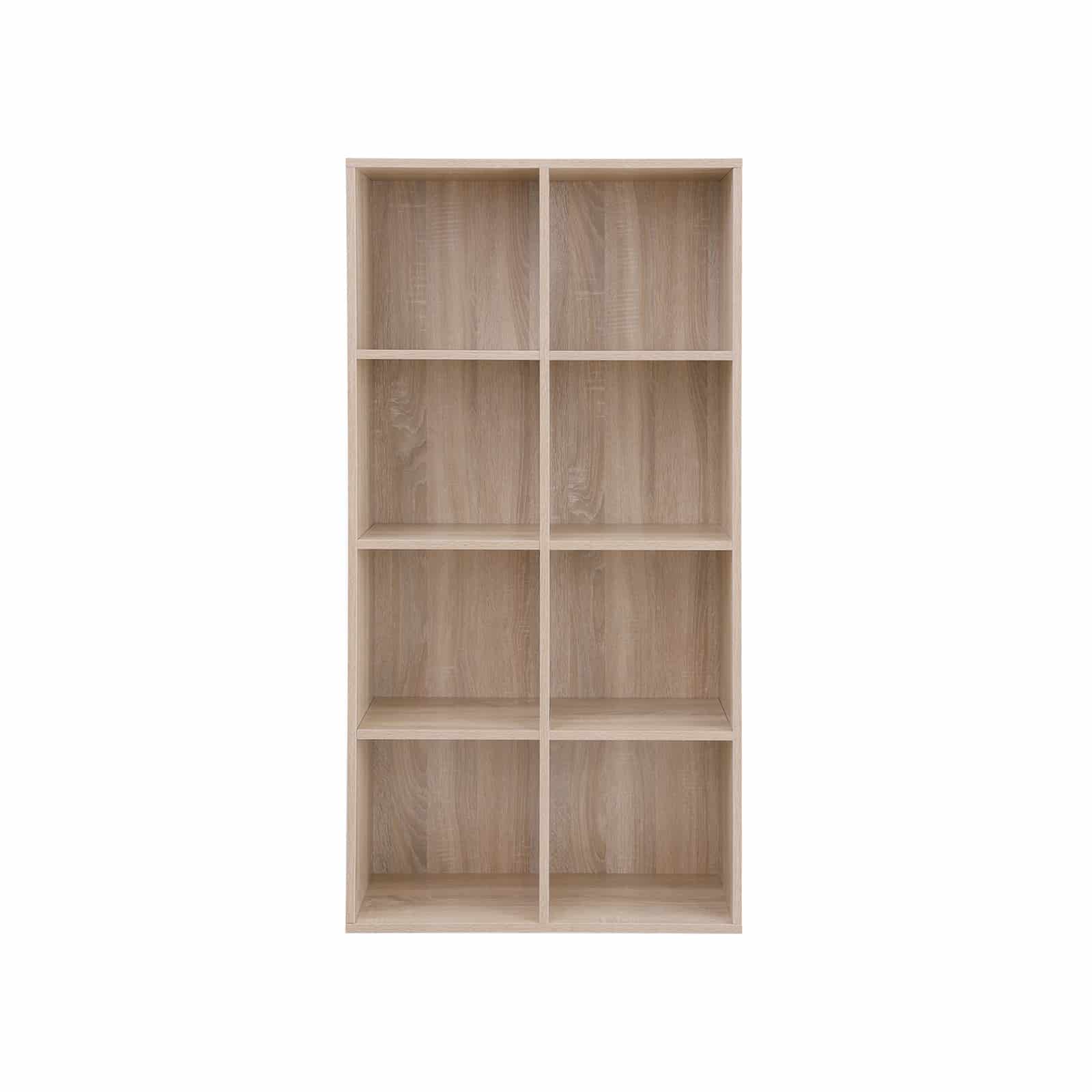Schlichtes-Regal-8-Faecher-Holzoptik-LBC24NL-2cfXgGK6qvgSji Schlichtes Regal mit 8 Fächern Holzoptik