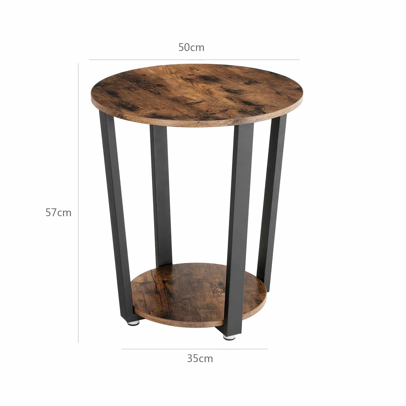 Industrie-Design Beistelltisch rund-LET57X Industrie-Design Beistelltisch rund-LET57X