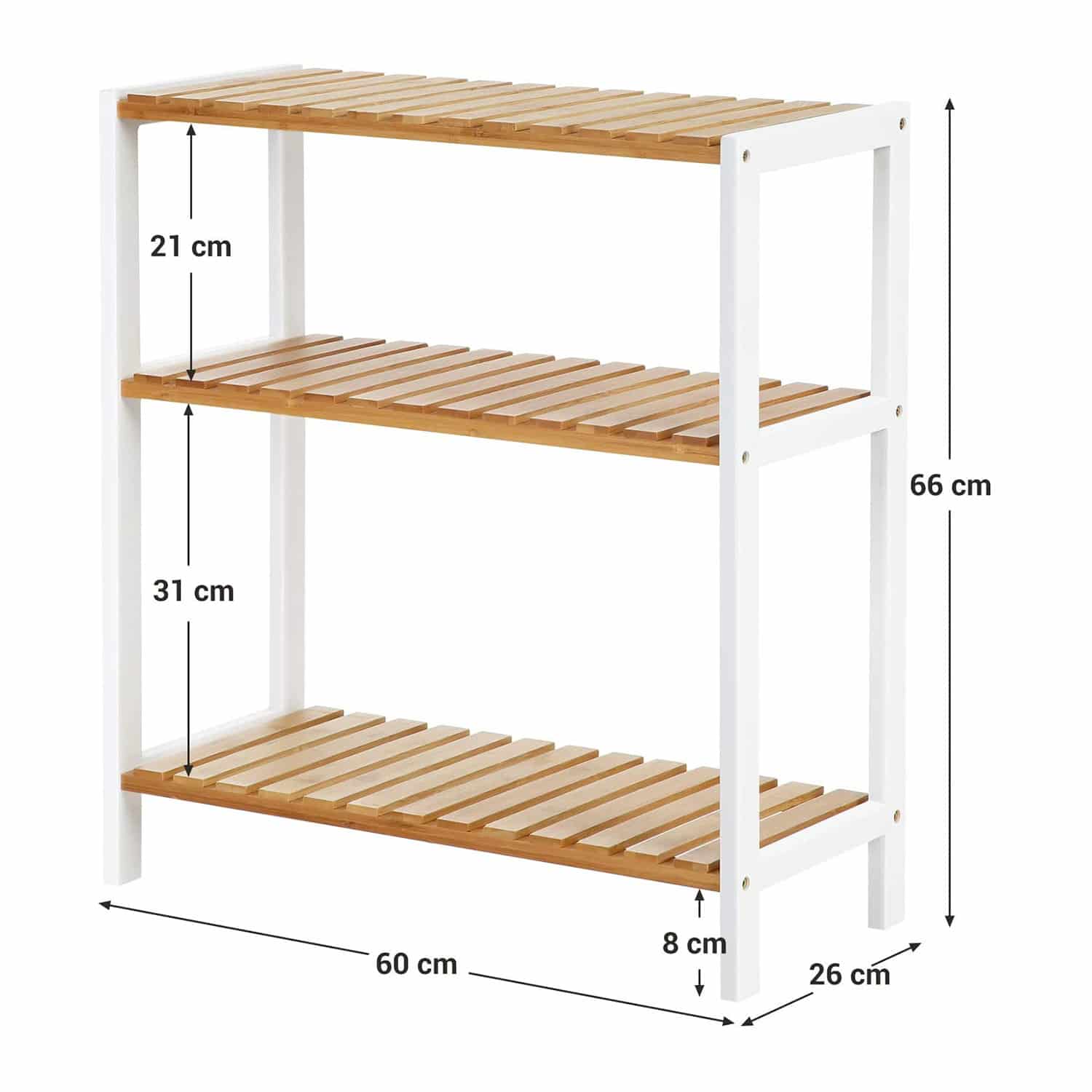 Pflanzenregal mit 3 Ebenen-BCB33WN Pflanzenregal mit 3 Ebenen-BCB33WN