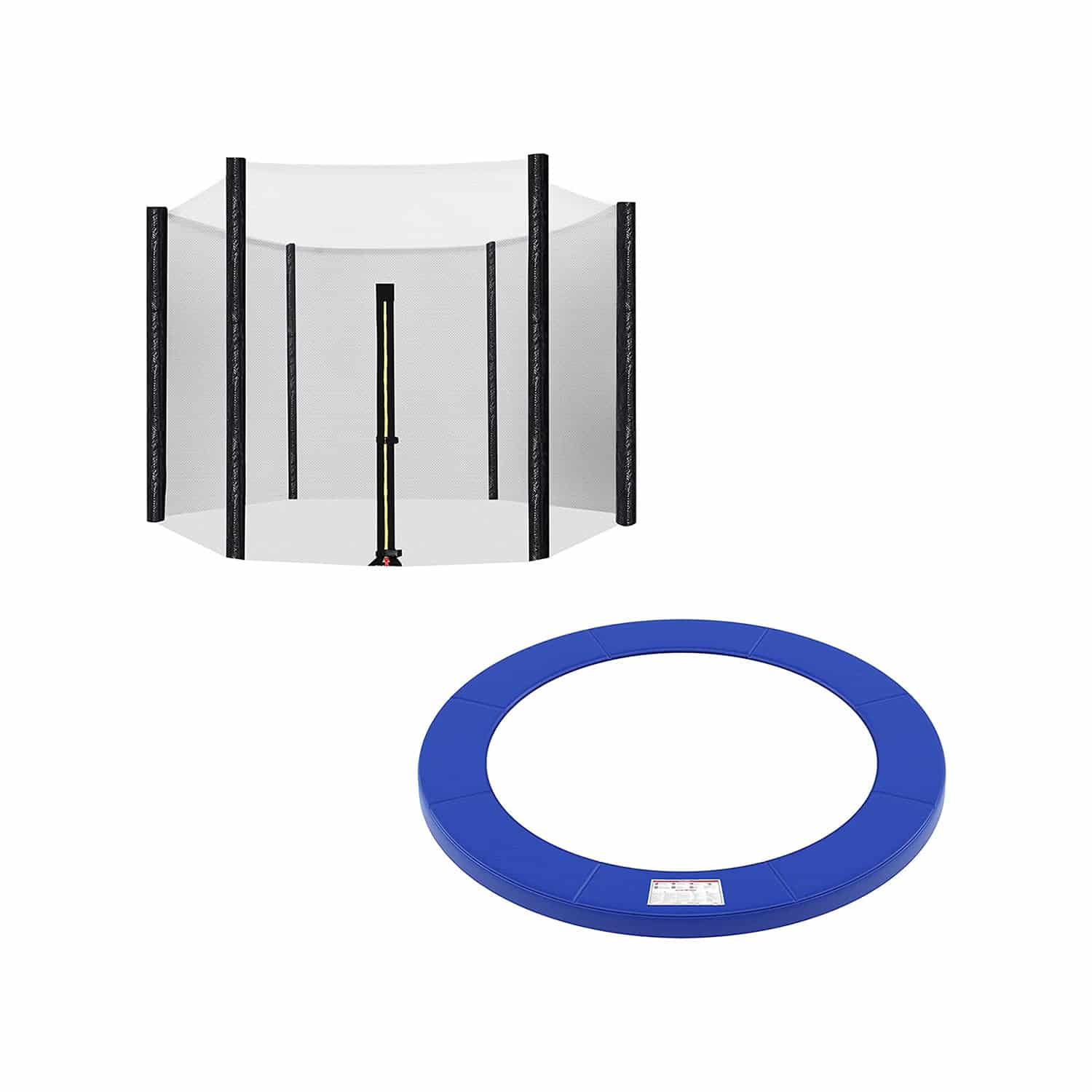 Trampolin-Sicherheitsnetz und Randabdeckung Ø 366 cm-B34STN012Q01 Trampolin-Sicherheitsnetz und Randabdeckung Ø 366 cm-B34STN012Q01