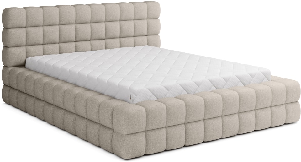 Detroit Polsterbett 140/160/180 x200 cm mit Stauraum und Metallrahmen Detroit Polsterbett 140/160/180 x200 cm mit Stauraum und Metallrahmen