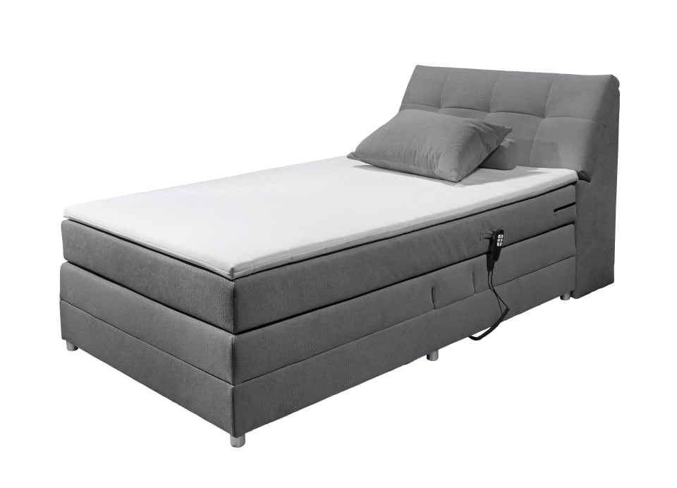 Boxspringbett Toulouse A von Ed Exciting Design Farbe Anthrazit – Motor, Stauraum & Relaxfunktion H2 Boxspringbett Toulouse A von Ed Exciting Design Farbe Anthrazit – Motor, Stauraum & Relaxfunktion H2